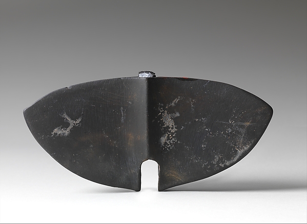 Bannerstone, Single-Notched Butterfly by an unrecorded maker, The Metropolitan Museum of Art