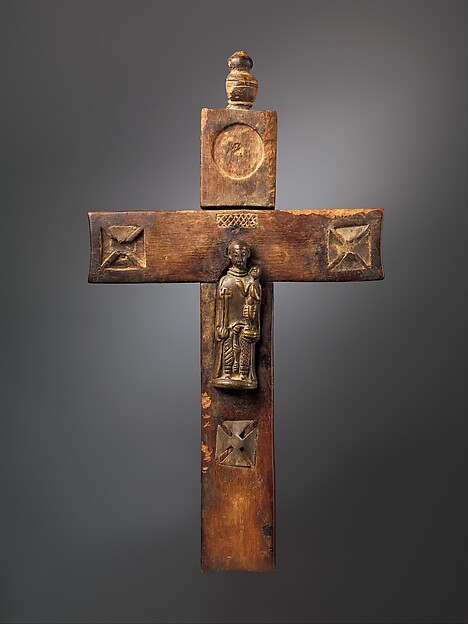 Crucifix with Saint Anthony of Padua by Kongo artist