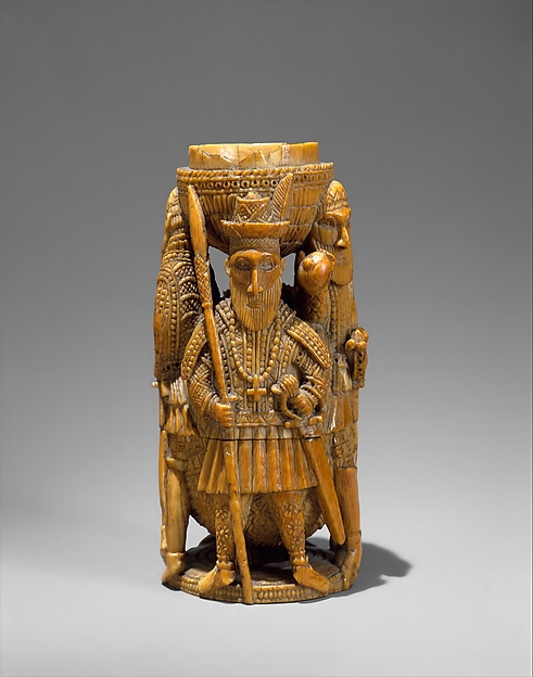 Saltcellar with Portuguese Figures
