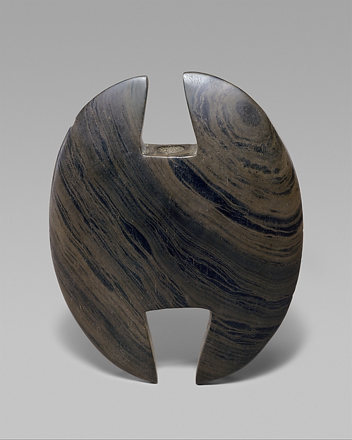Bannerstone, Double-Notched Ovate by an unrecorded maker, The Metropolitan Museum of Art