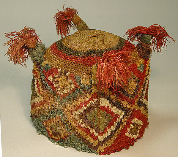 Four-Cornered Hat, Camelid hair, Wari