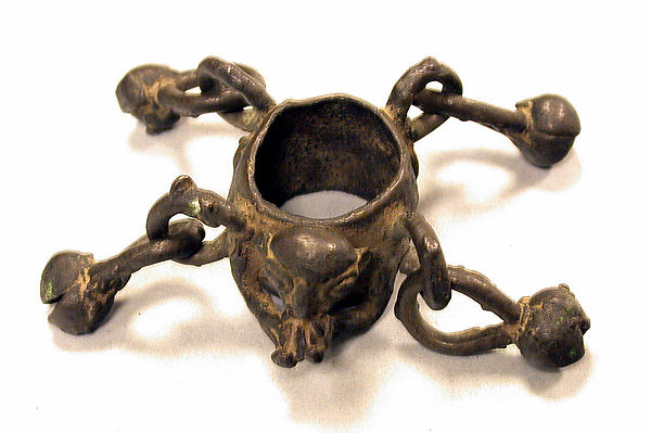Cast Bronze Staff Finial by an unrecorded maker, The Metropolitan Museum of Art