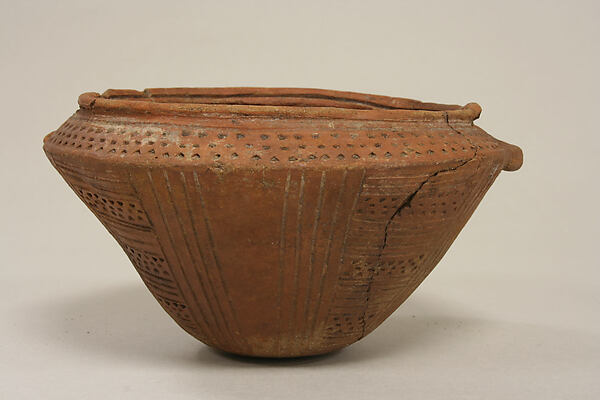 Bowl with Stippled Patterns