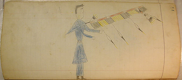 Maffet Ledger: Soldier pierced by lance
