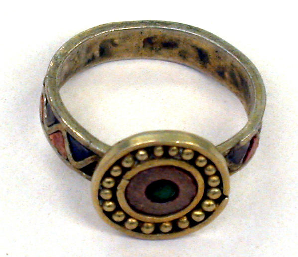 Silver Ring with Inlays by an unrecorded maker, The Metropolitan Museum of Art
