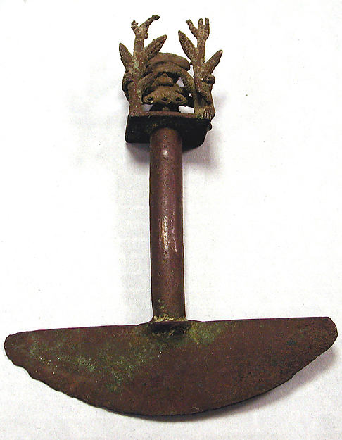 Copper Tumi with Figure by an unrecorded maker, The Metropolitan Museum of Art