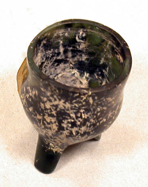 Stone Tripod Vessel by an unrecorded maker, The Metropolitan Museum of Art