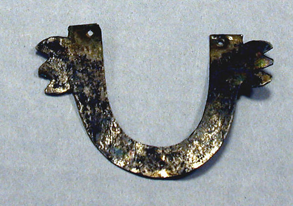 Hammered Silver Arc Ornament