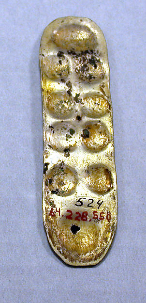 Hammered Silver Ornament with Repoussé Disks