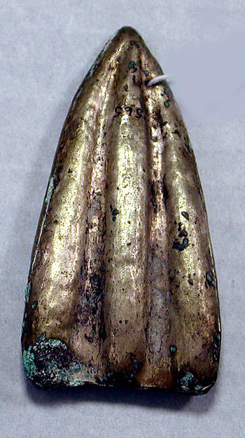 Hammered Silver Petal Ornament