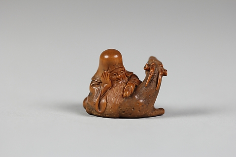 Netsuke of Frog - Japan - Edo period (1615–1868) - The