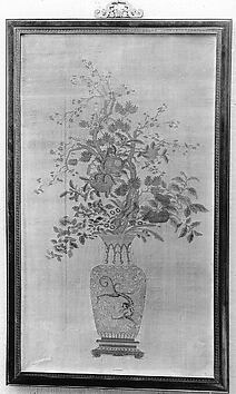 明治時代のタペストリー Tapestry with Dragons and Flowers - Eastern Central Asia - The