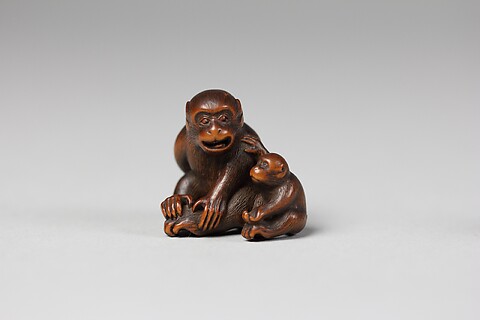 Image for Netsuke of Monkey and Young