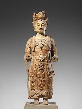 Image for Bodhisattva, probably Avalokiteshvara (Guanyin)