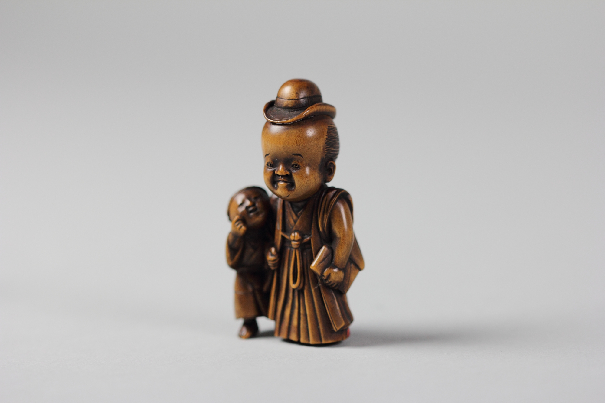 Netsuke of Two Figures | Japan | Edo (1615–1868) or Meiji period (1868 ...