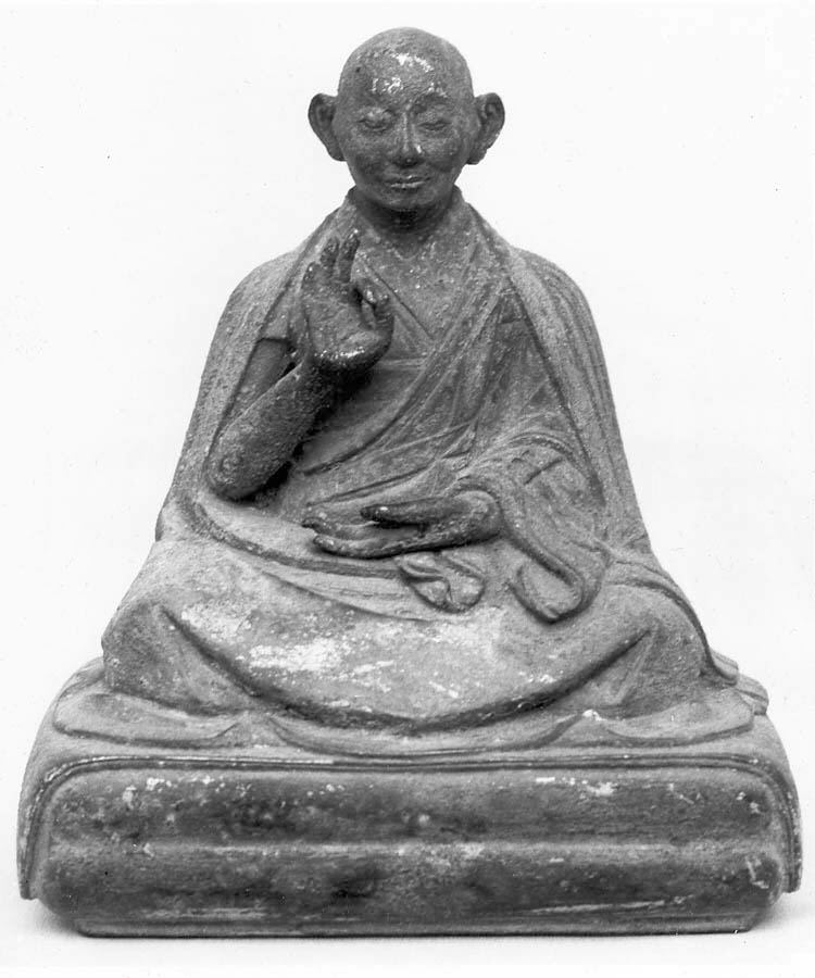 B452 China Tibet Bronze Buddha Arhat Kapitulieren Drache 18 Luohan H21XB13XT12 