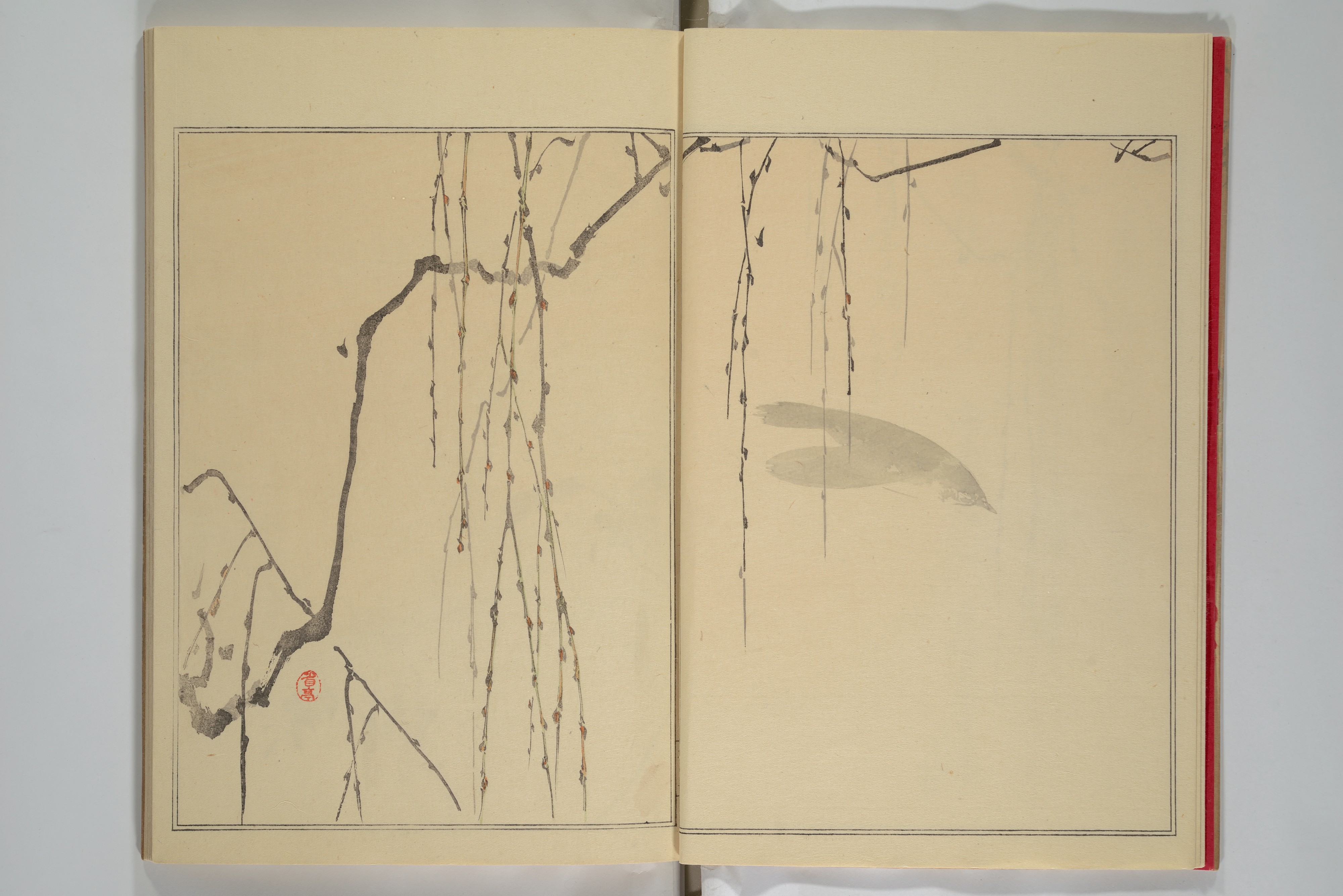 Picture Album of Birds and Flowers (Seitei Kachō gafu) 省亭花鳥画