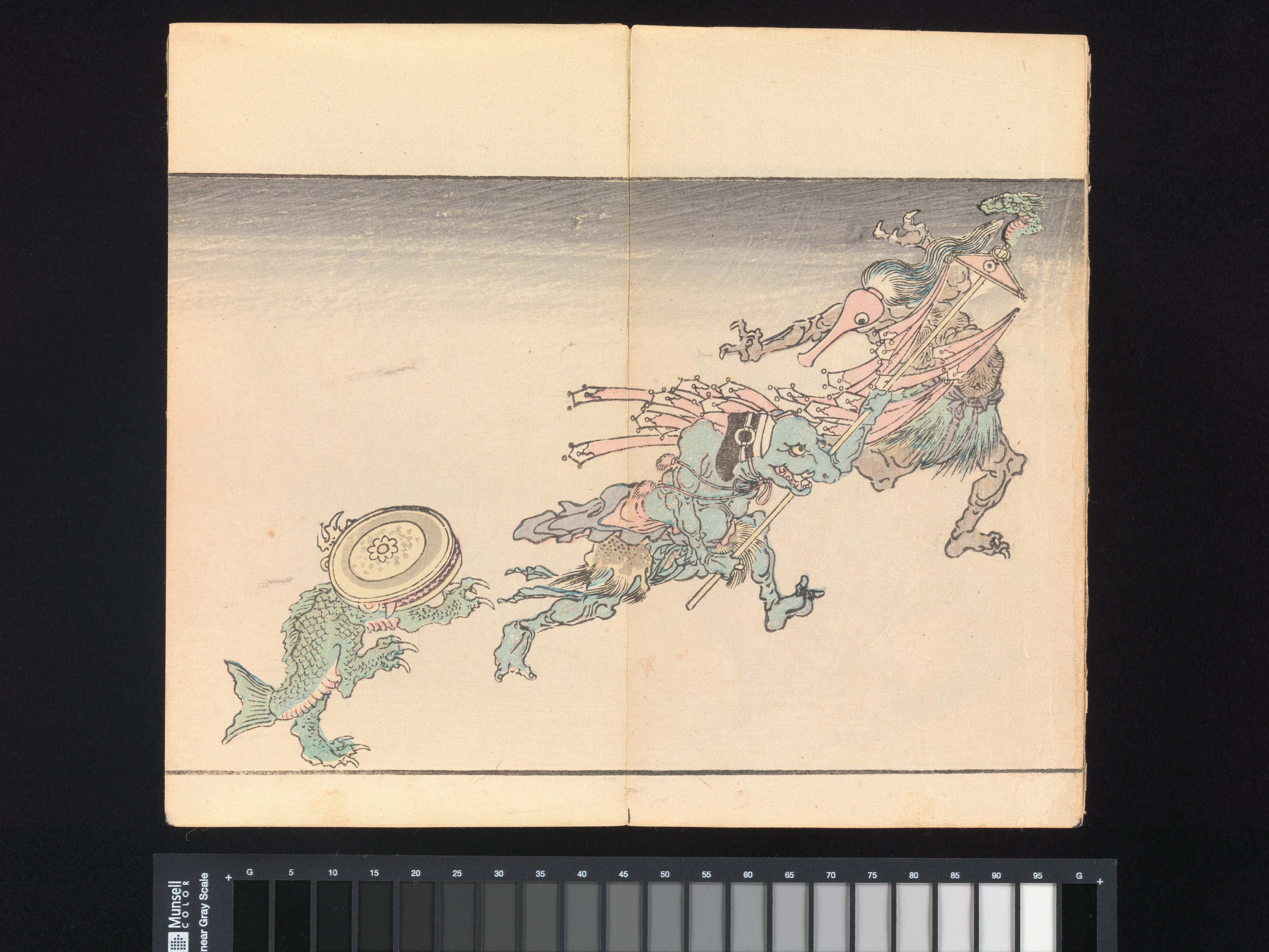 Kawanabe Kyōsai 河鍋暁斎 | Kyōsai's Pictures of One Hundred Demons 