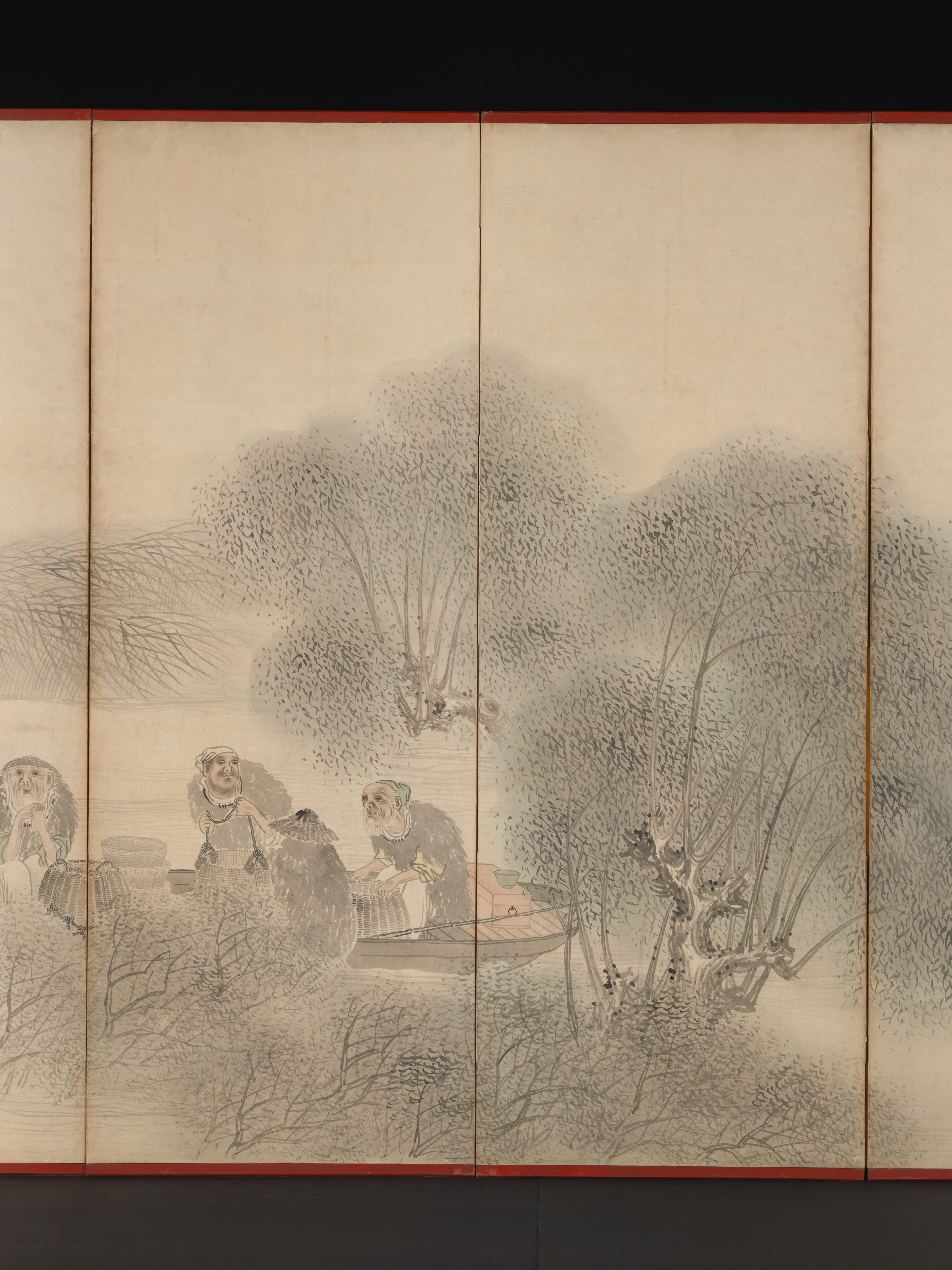 Matsumura Goshun | Woodcutters and Fishermen | Japan | Edo period 