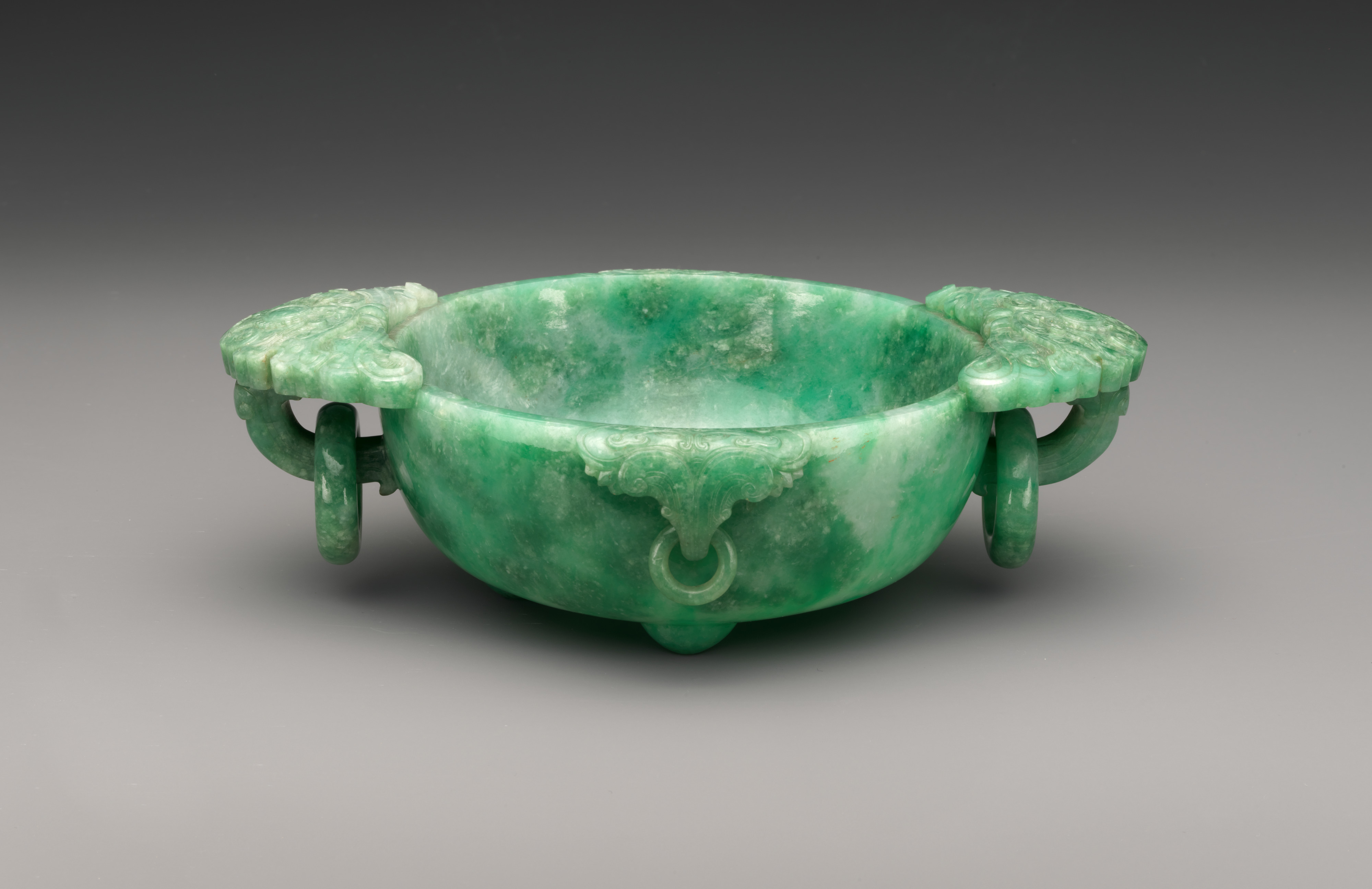 Bowl with Loop Handles | China | Qing dynasty (1644–1911), Qianlong ...