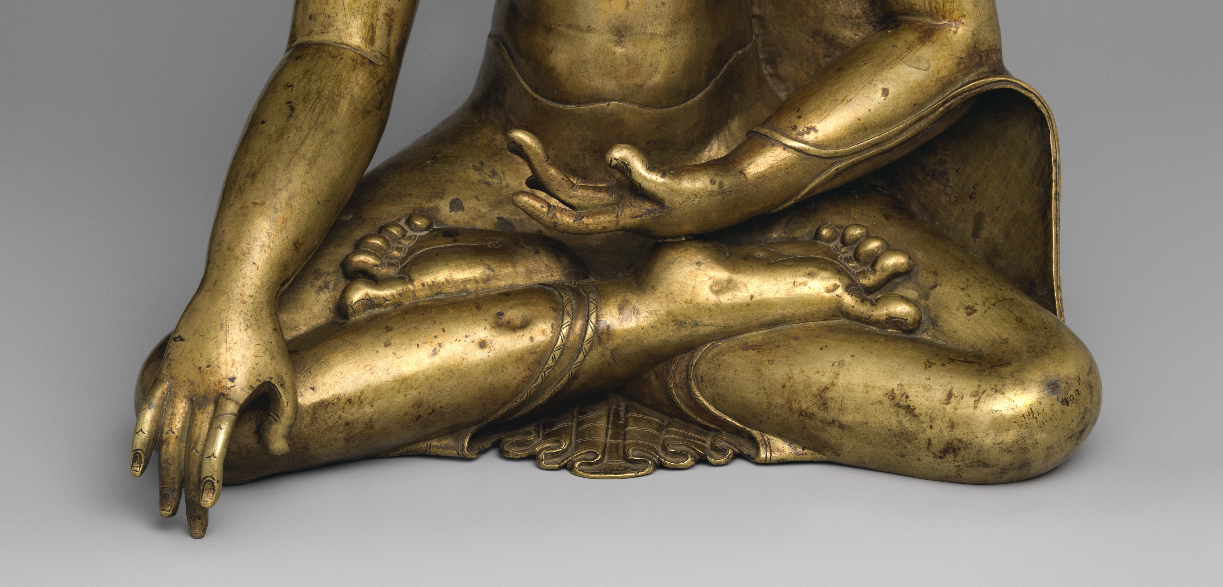 Details about   Tibet Tibetan Buddhism Silver Seat Sleep Shakyamuni Sakyamuni Buddha Statu 