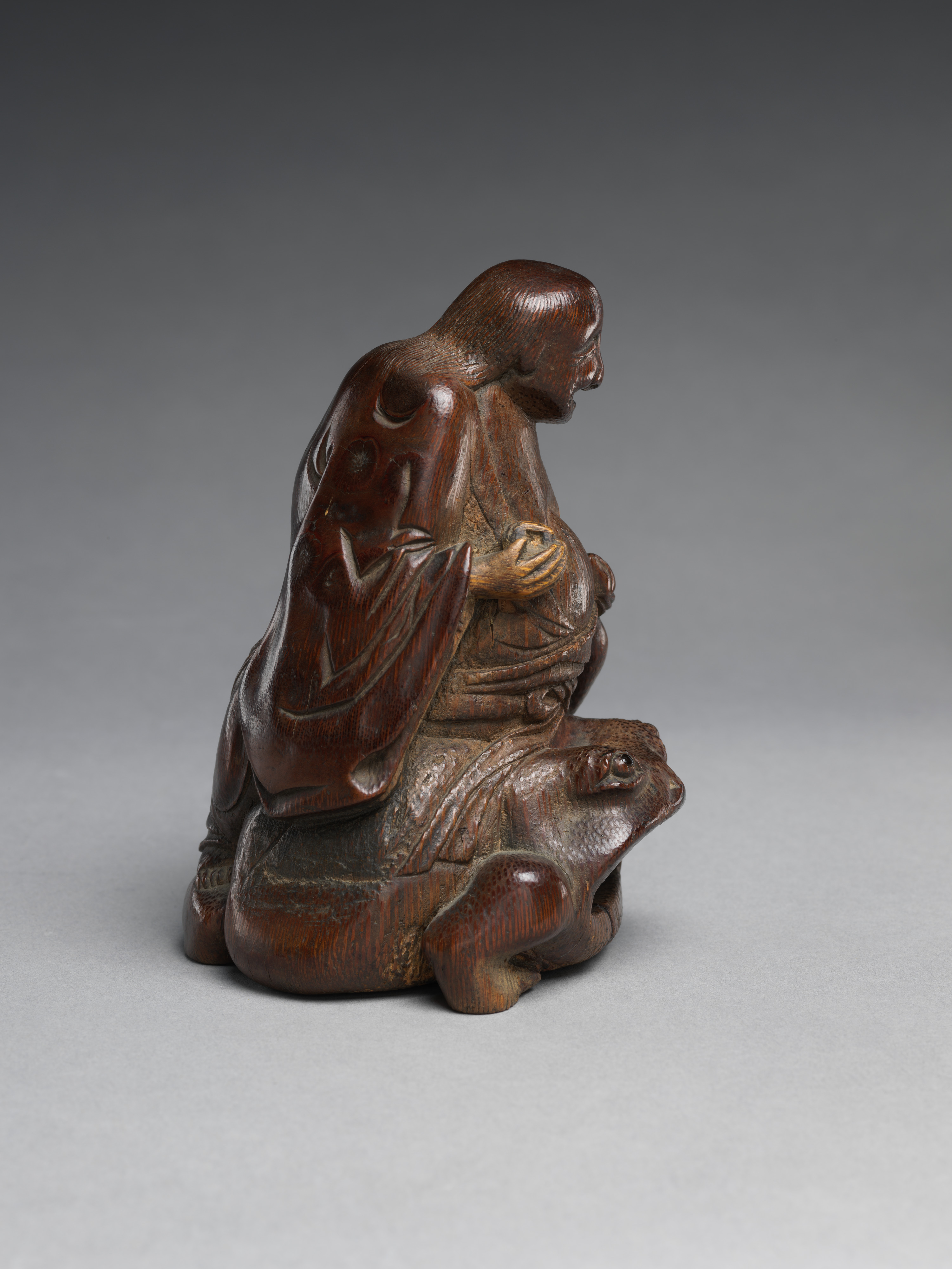 Immortal Liu Hai astride a toad | China | Qing dynasty (1644–1911 ...