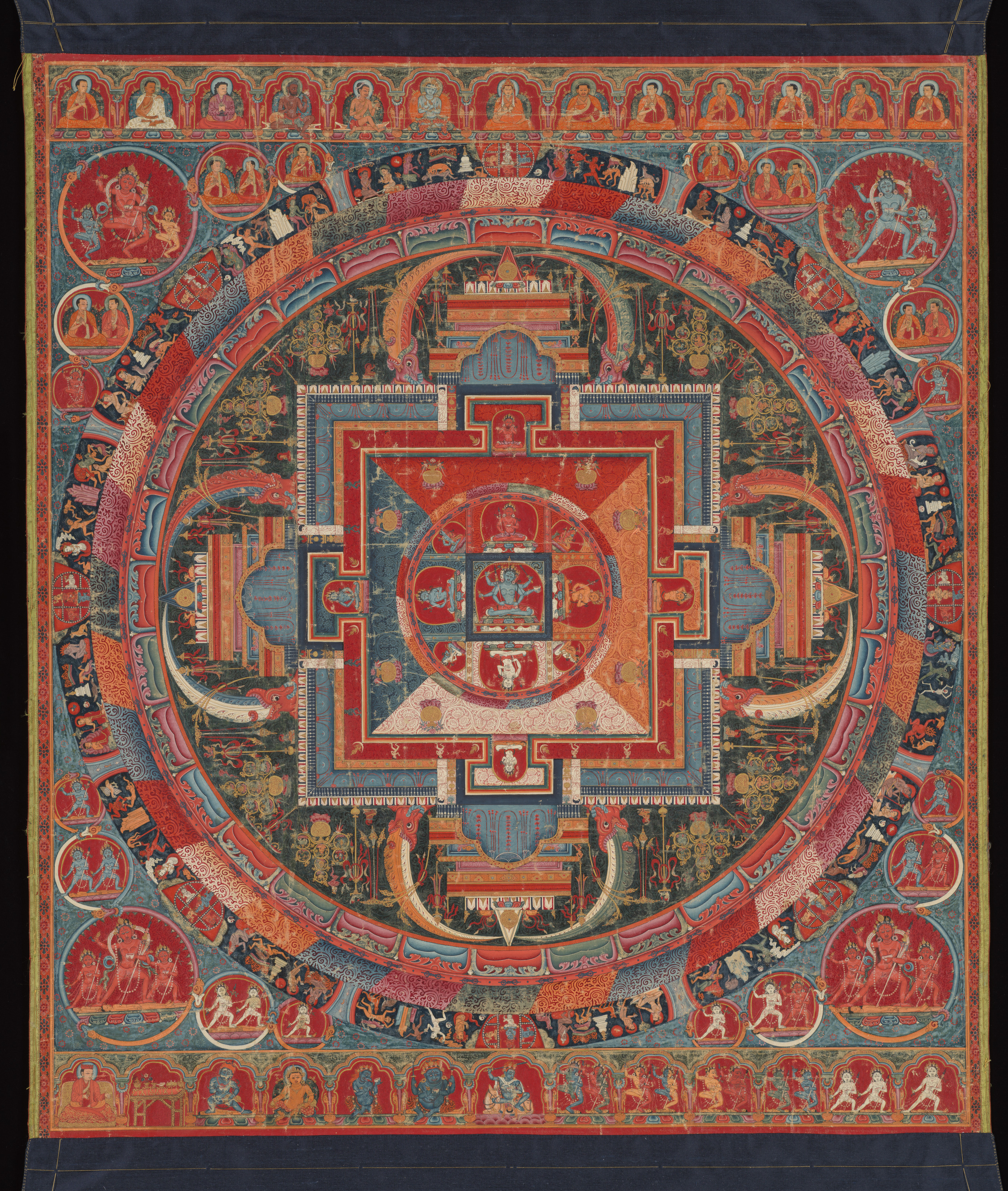 Mandala of Jnanadakini, Tibet
