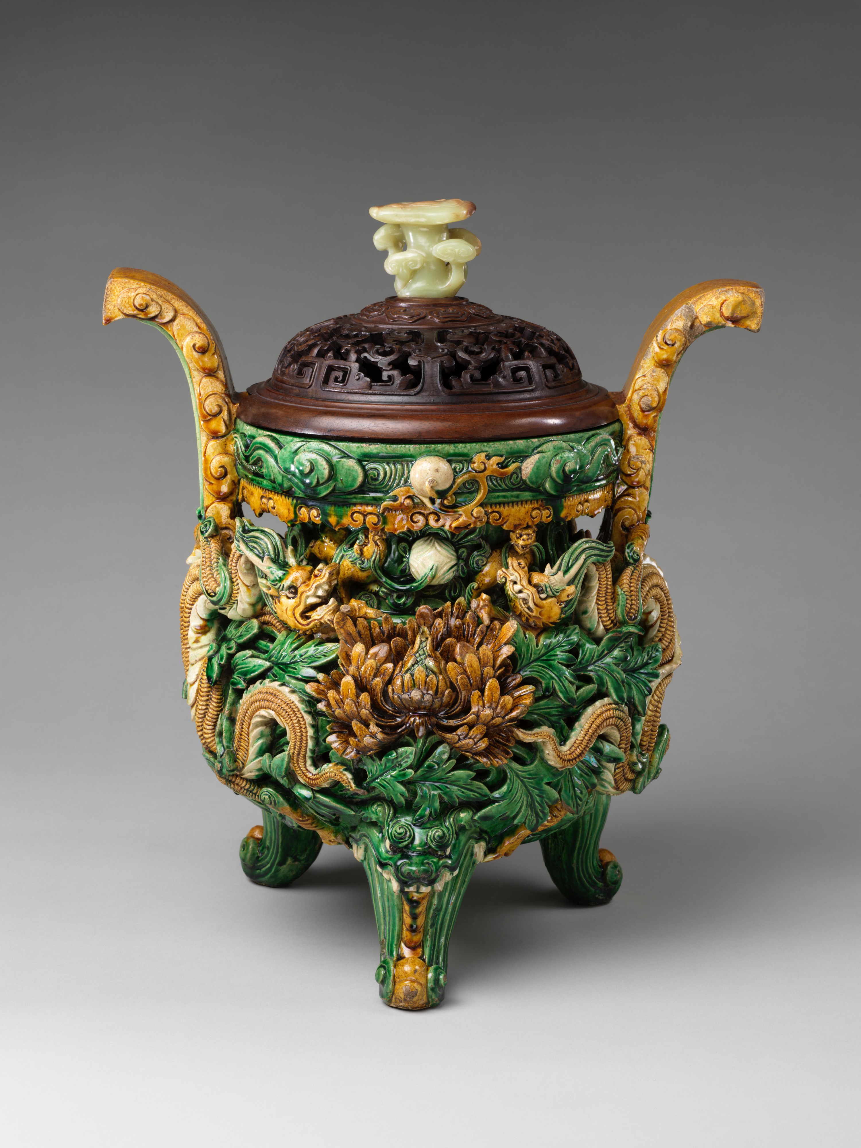 Incense burner, China, Ming dynasty (1368–1644)