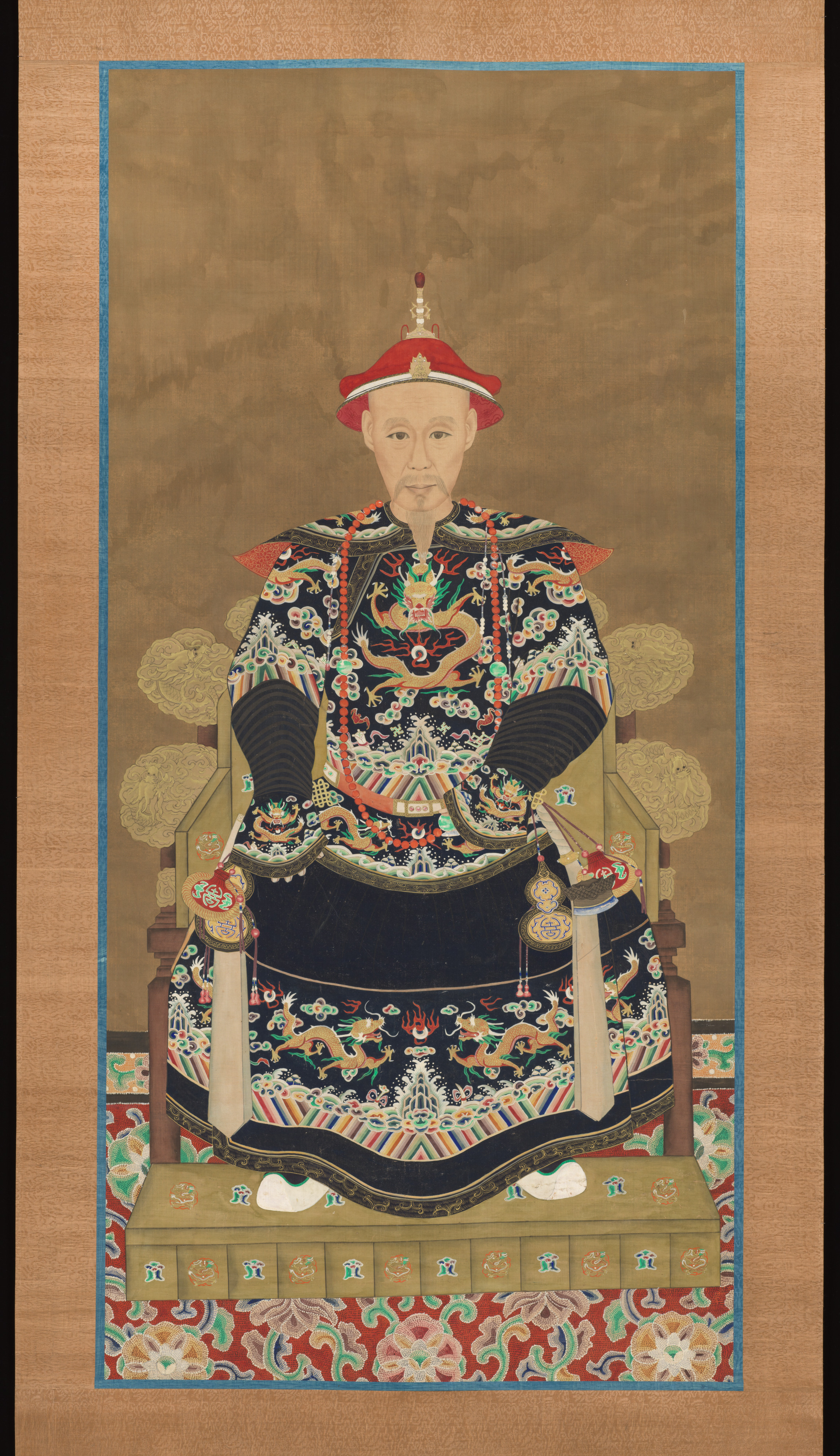 Portrait of Emperor Jiaqing (1796–1820)