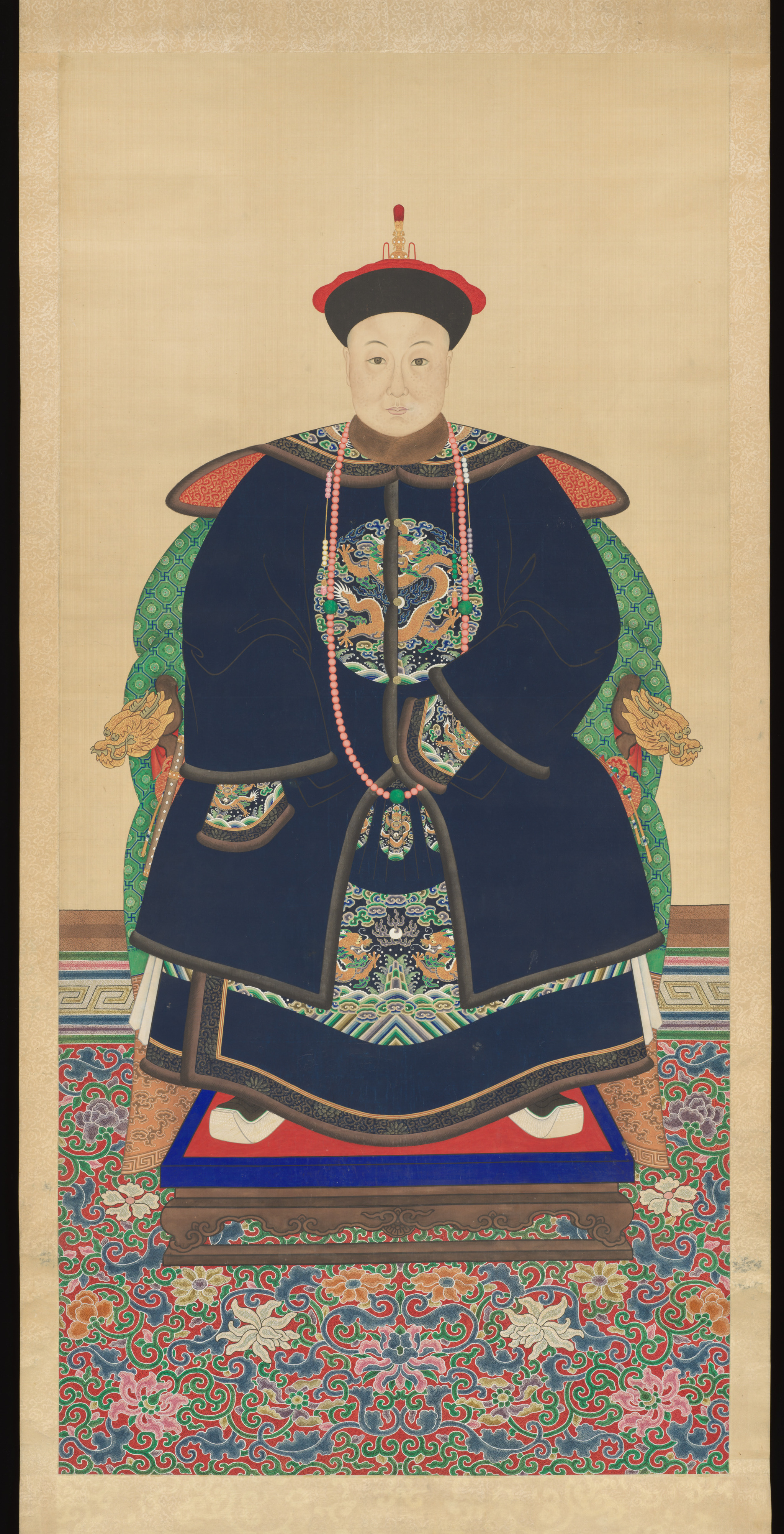 Portrait of a Member of the Family (?) of Emperor Tongzhi (1862–74)