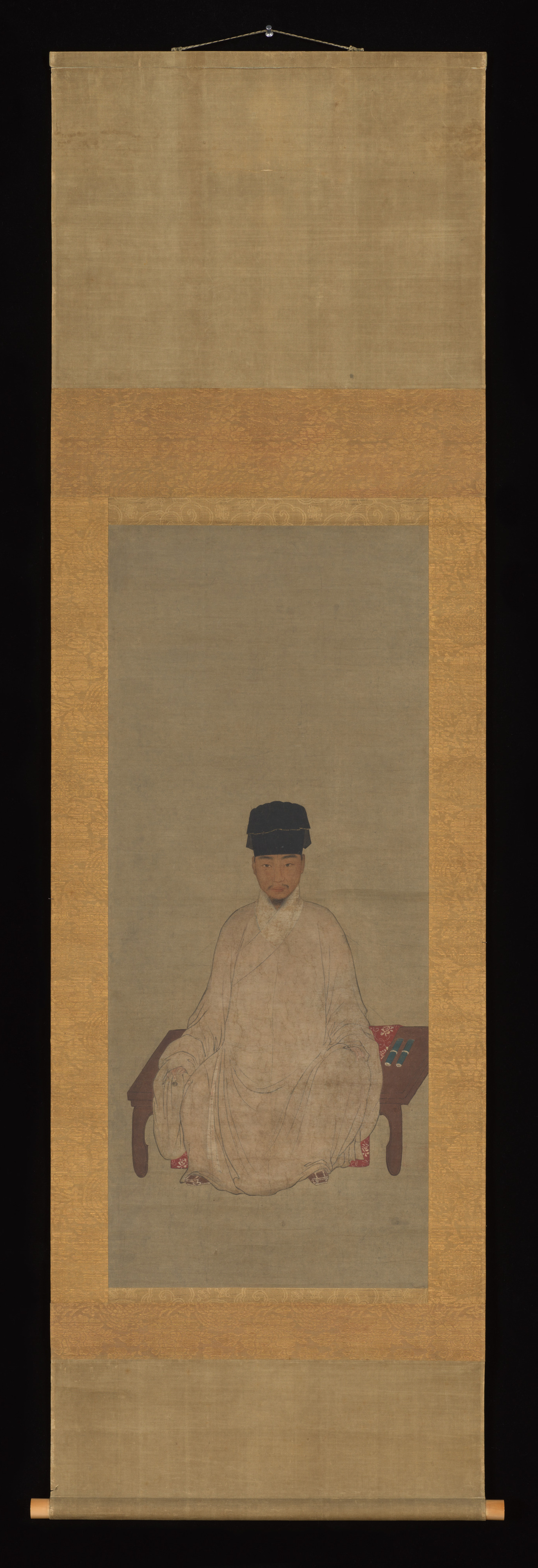 清 佚名 肖像  軸|Portrait of a Scholar