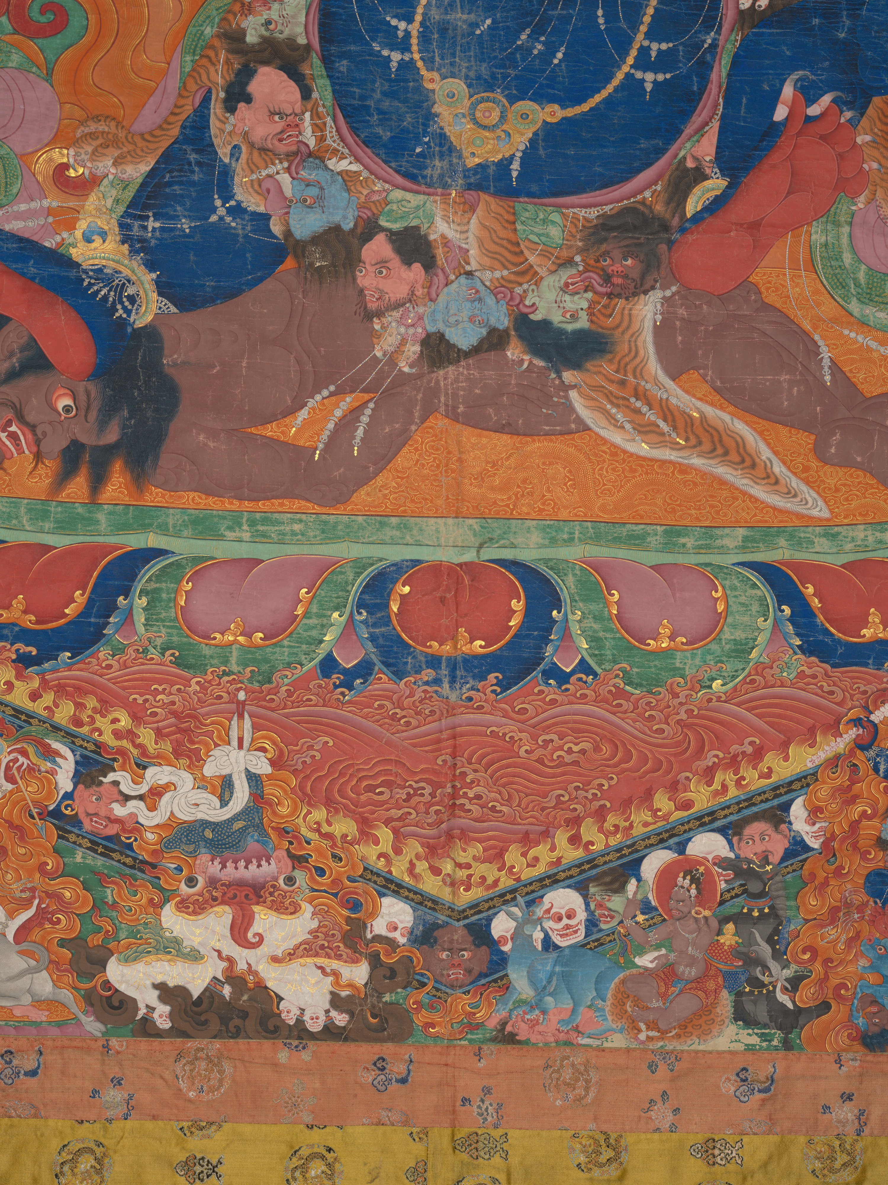 Yamantaka, Destroyer of the God of Death - Tibet - The