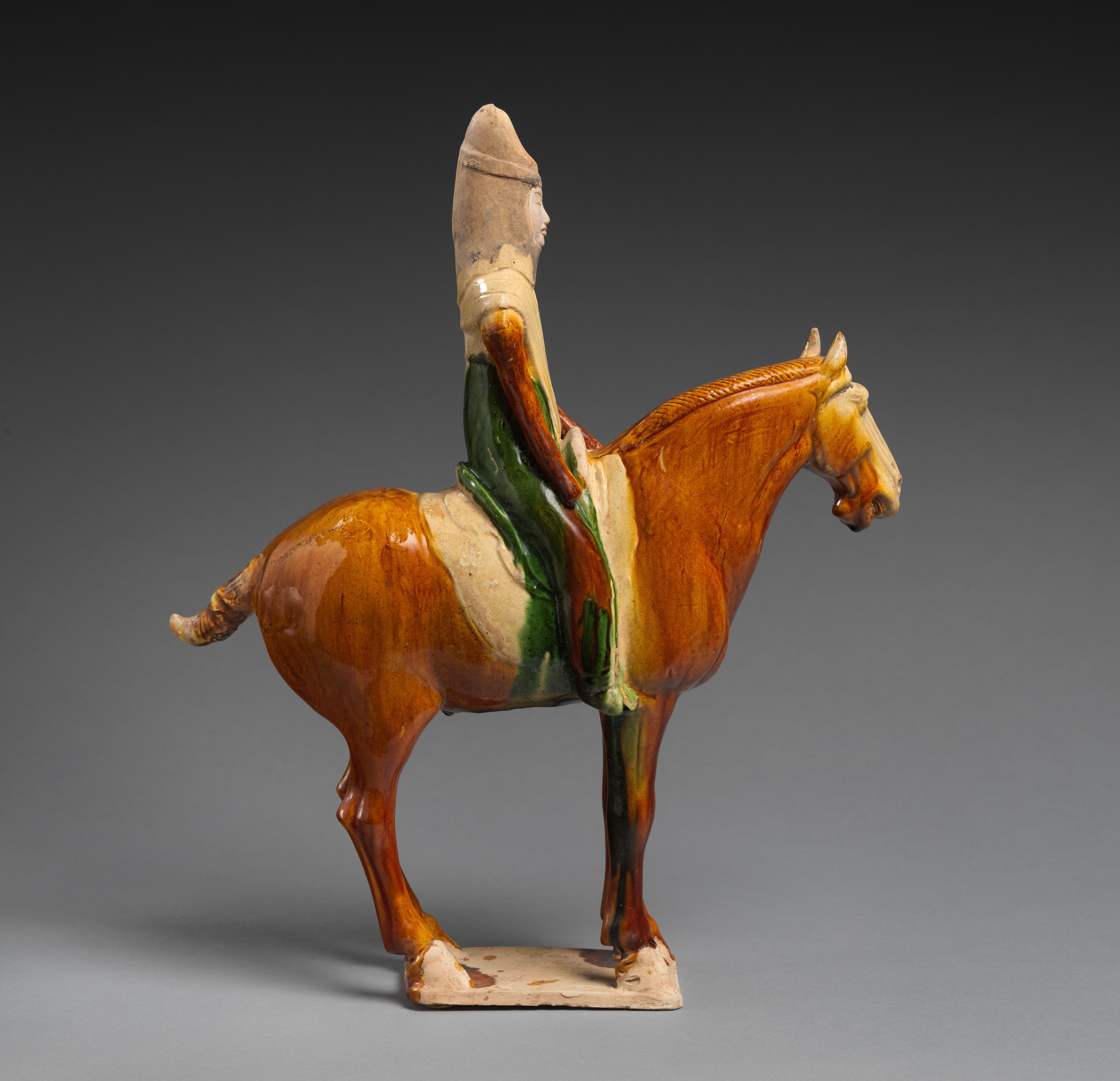 Horse and female rider - China - Tang dynasty (618–907) - The