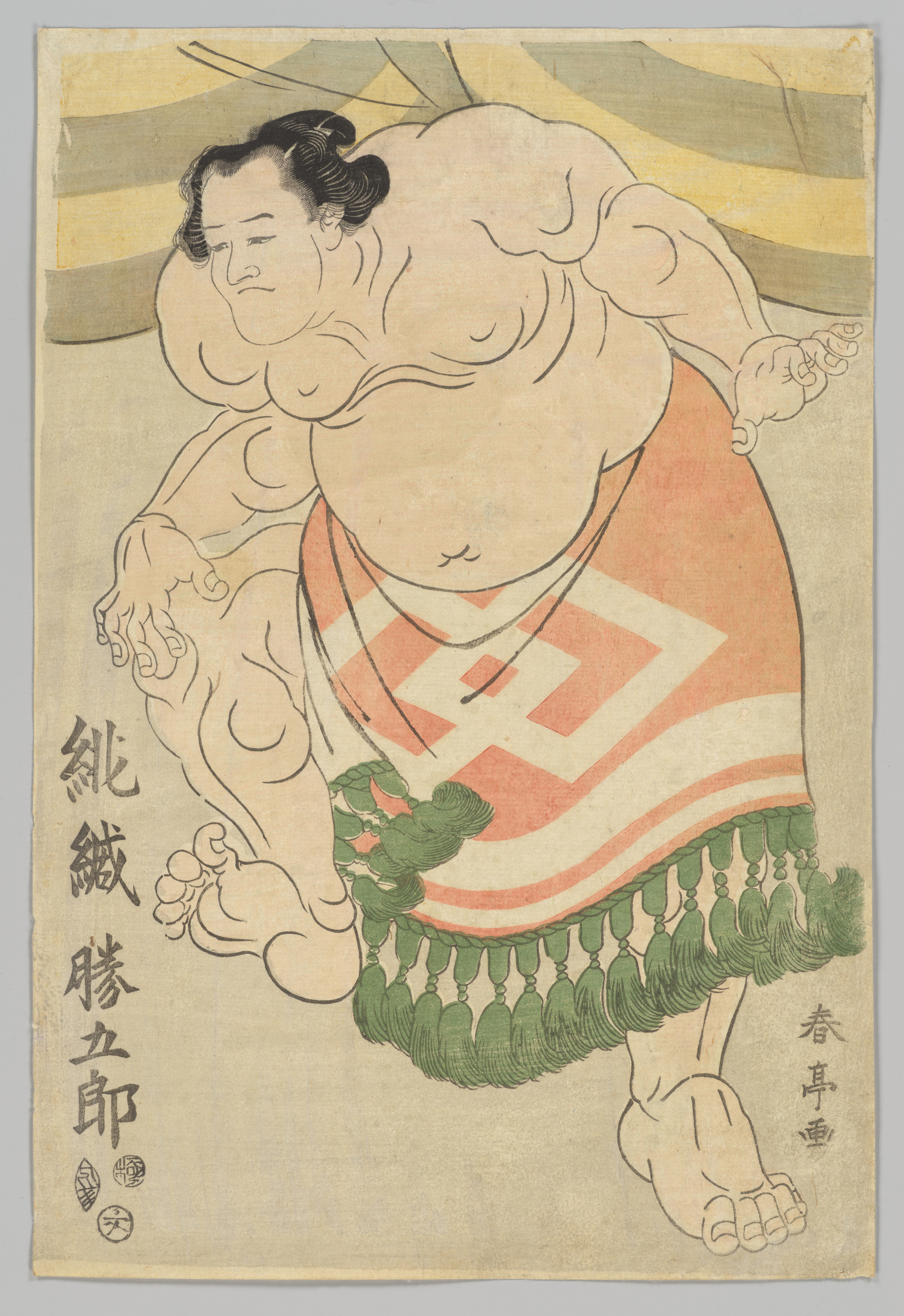 Sumo Wrestler Hiodoshi Katsugorō