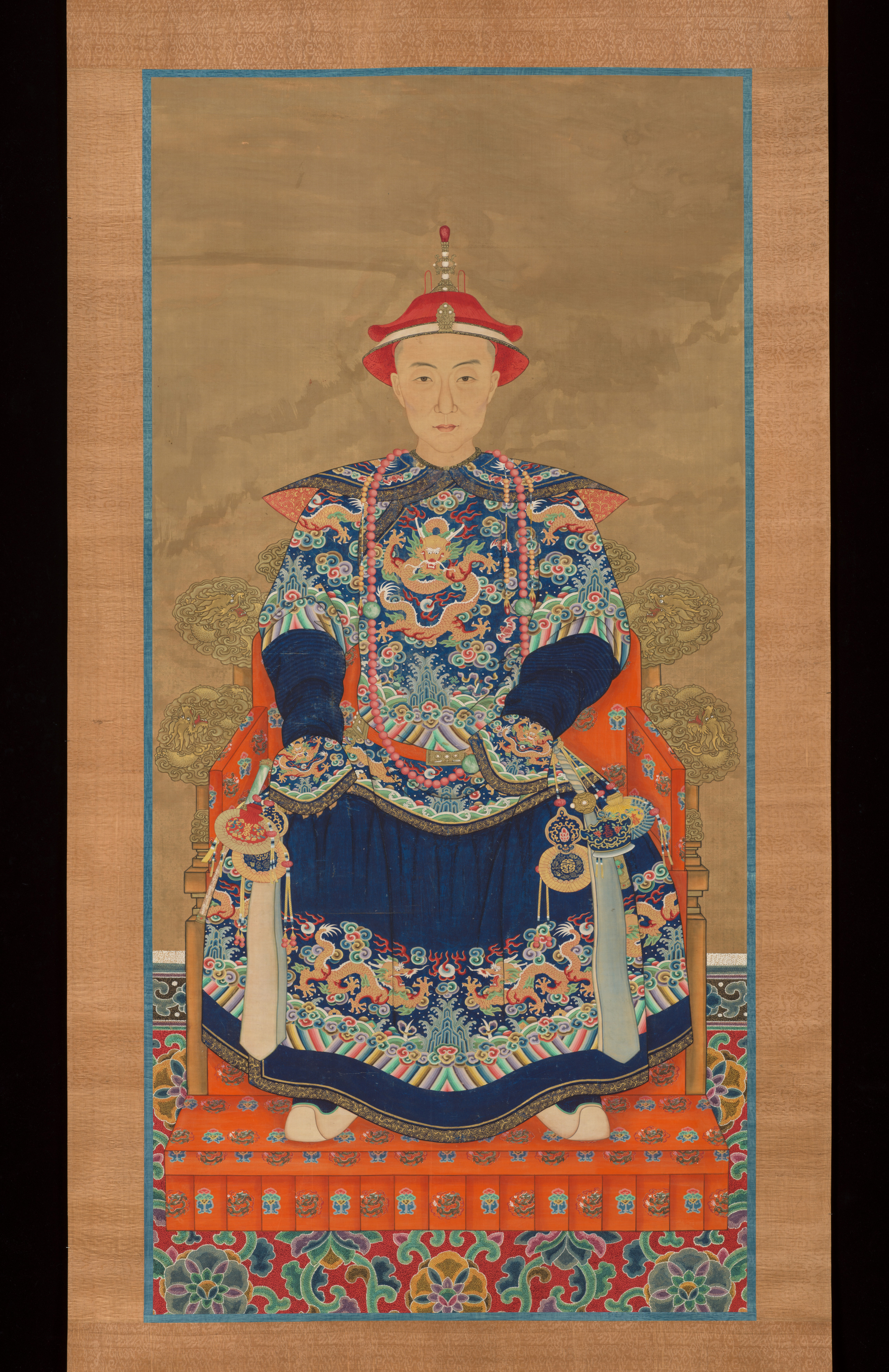 Portrait of Qianlong Emperor As a Young Man