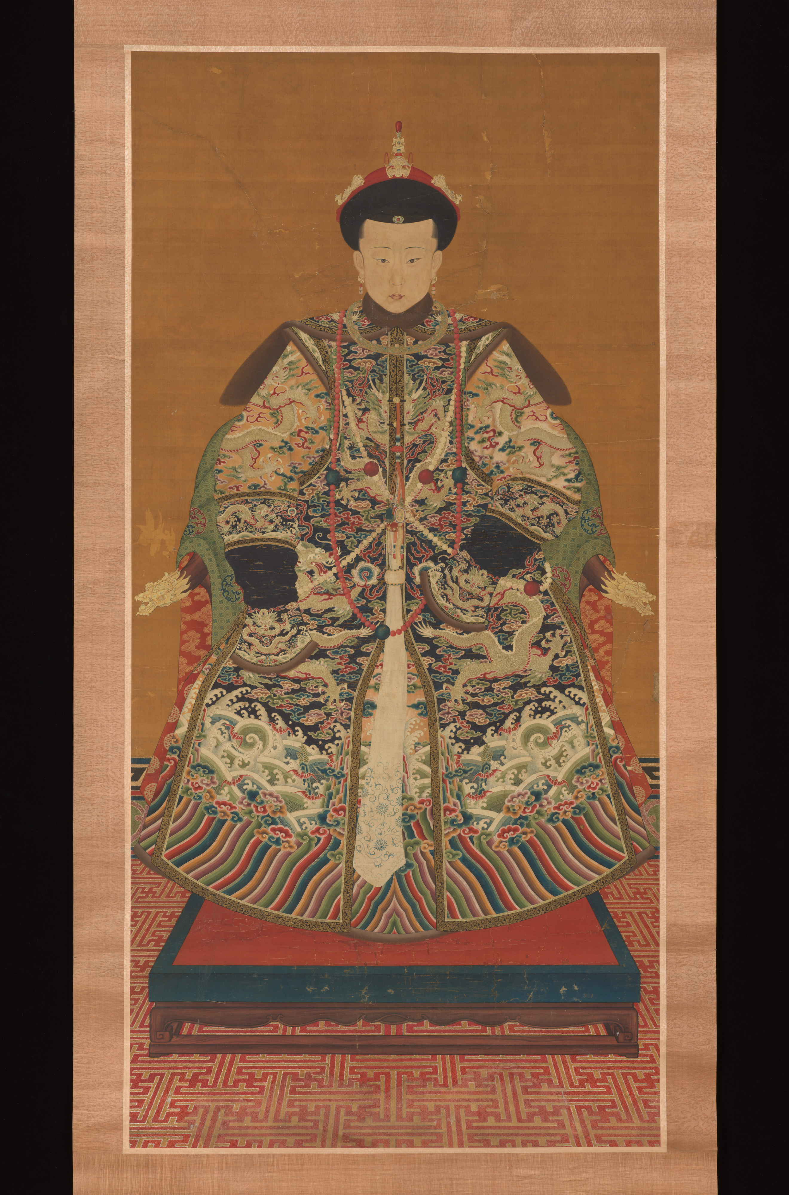 Portrait of Empress of West Palace (?) of Jiaqing (1796–1820)