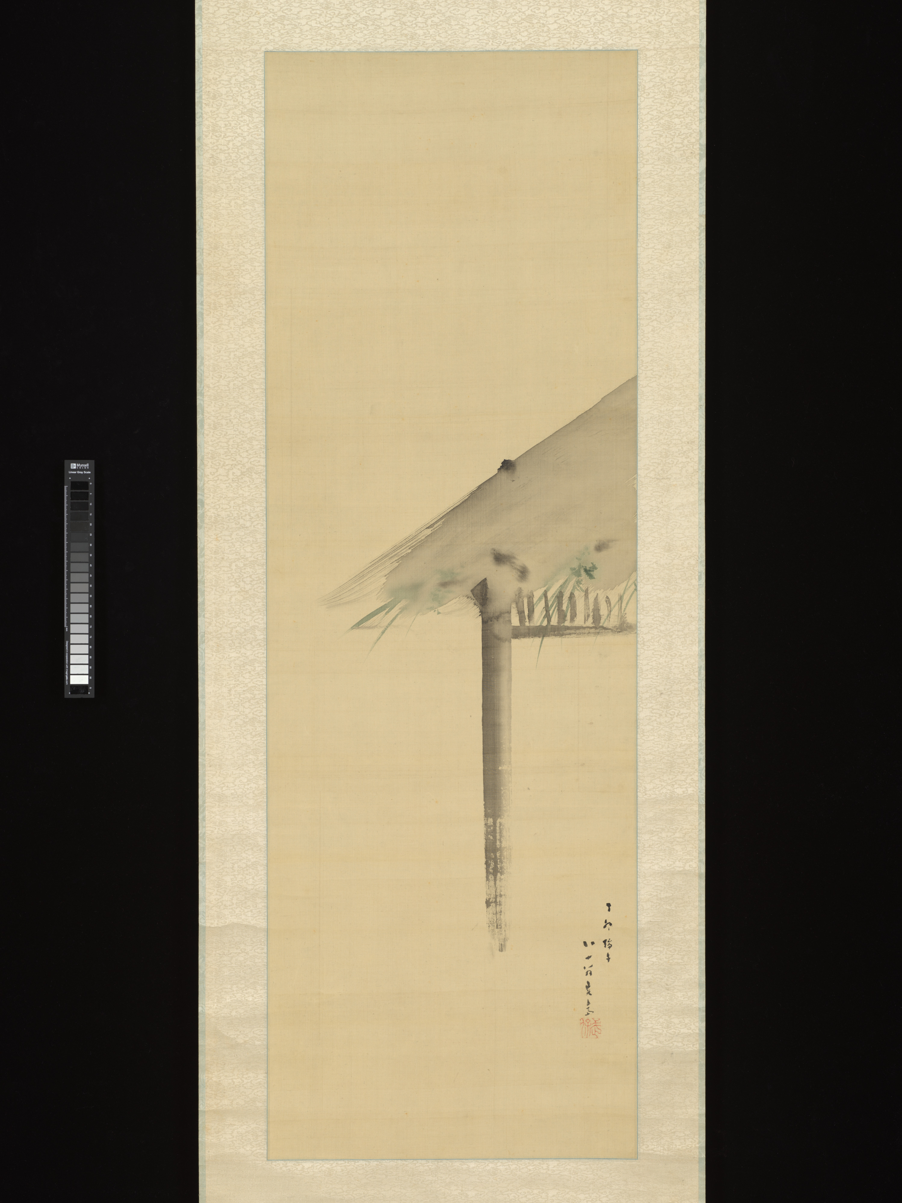 Eaves Decorated with Irises for the Tango Festival by Kikuchi Yōsai