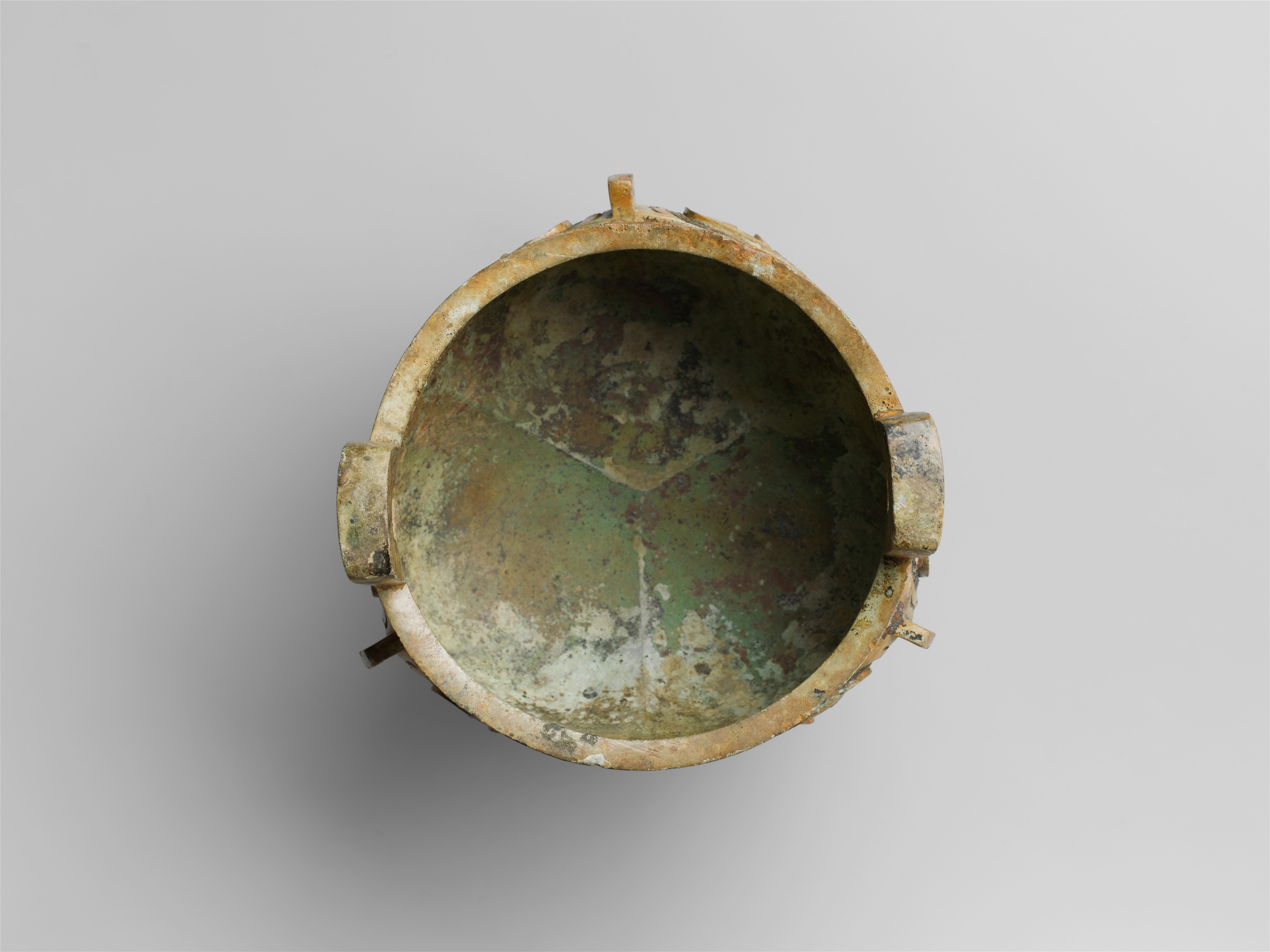 Ritual tripod cauldron (Ding), China, Shang dynasty (ca. 1600–1046 BCE)