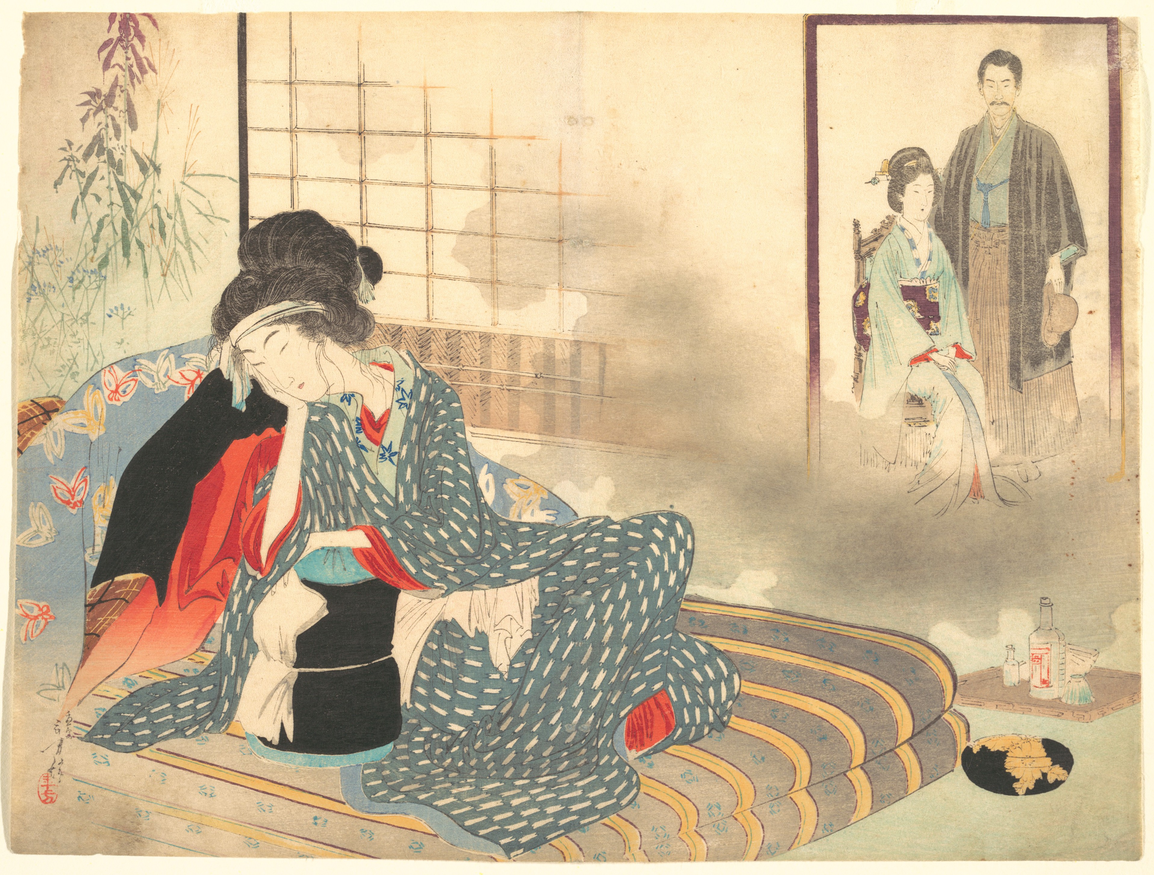 Afname slogan herfst Mizuno Toshikata | Surgical Ward' (Gekashitsu) from Bugei Kurabu (Literary  Club) | Japan | Meiji period (1868–1912) | The Metropolitan Museum of Art