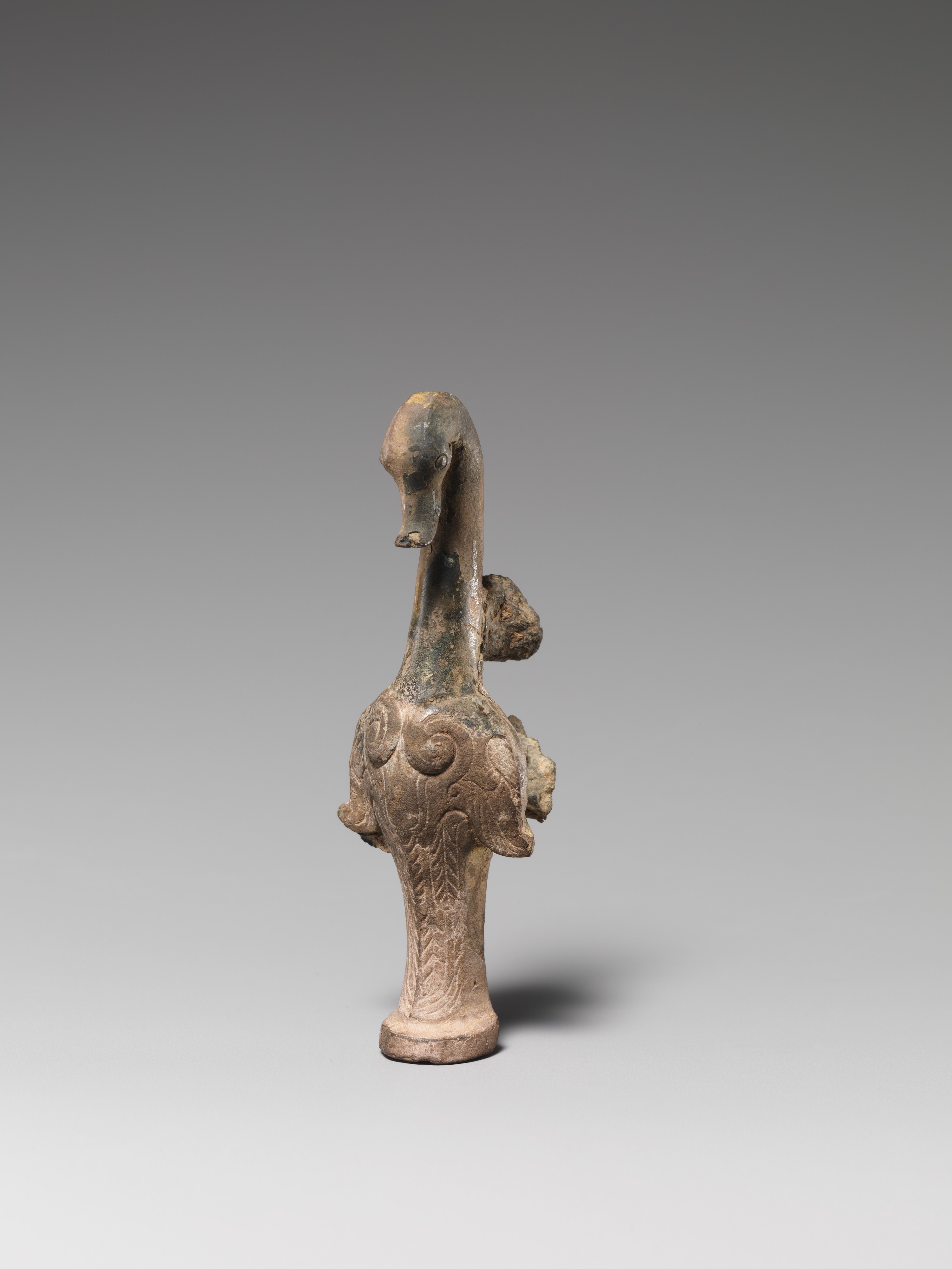 Vessel leg in the form of a bird | China | Eastern Zhou dynasty ...