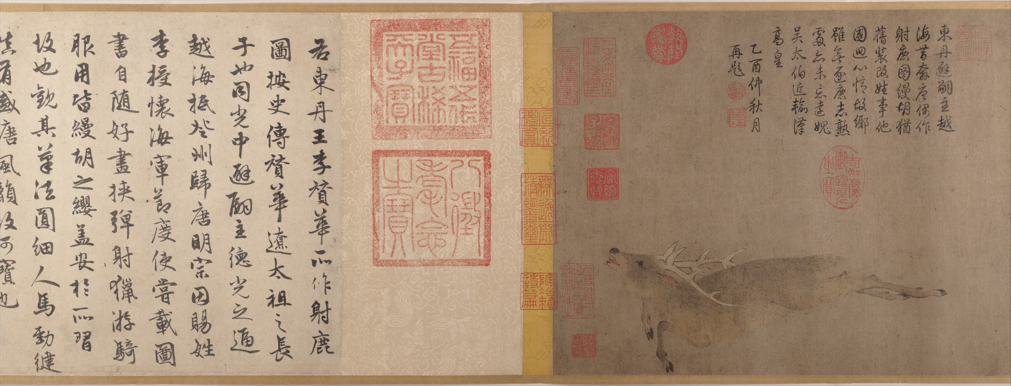 Attributed To Huang Zongdao Stag Hunt China Northern Song 960 1127 Or Jin 1115 1234 Dynasty The Metropolitan Museum Of Art