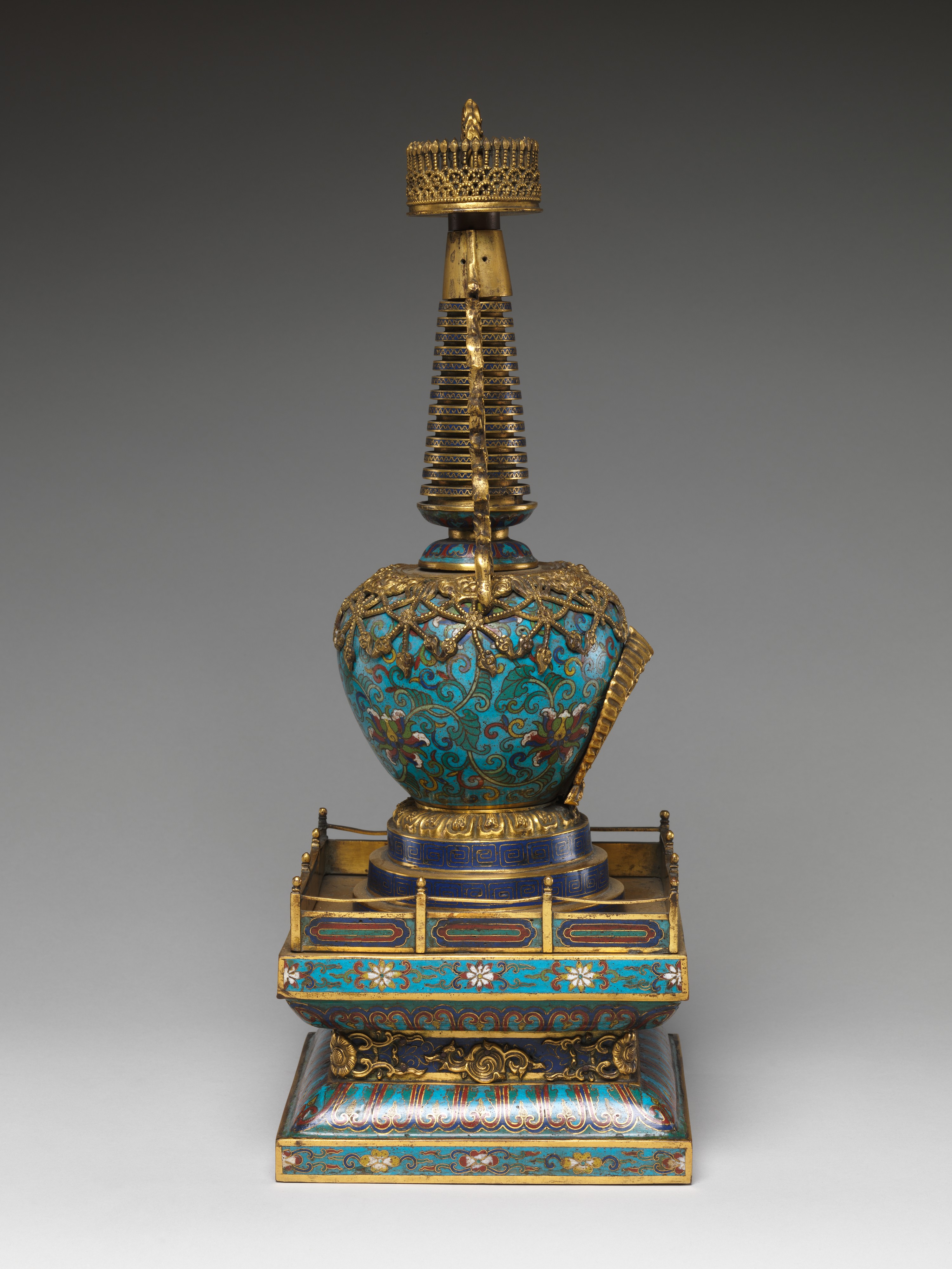 Reliquary | China | Qing dynasty (1644–1911), Qianlong period (1736–95 ...