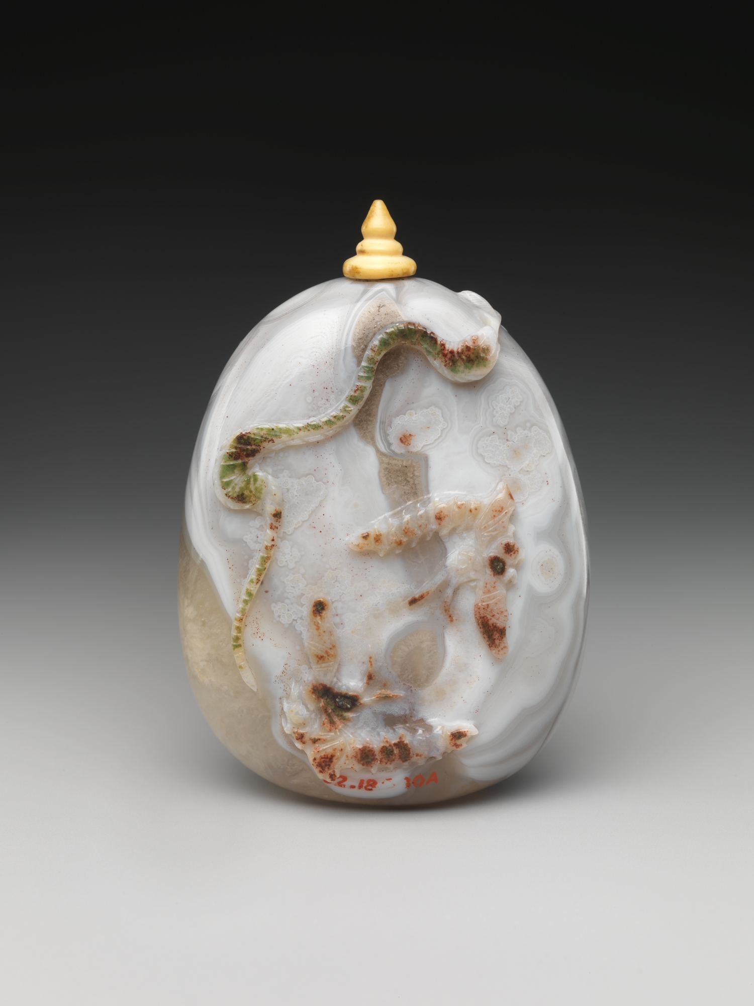 Snuff Bottle with Poisonous Animals | China | Qing dynasty (1644–1911 ...