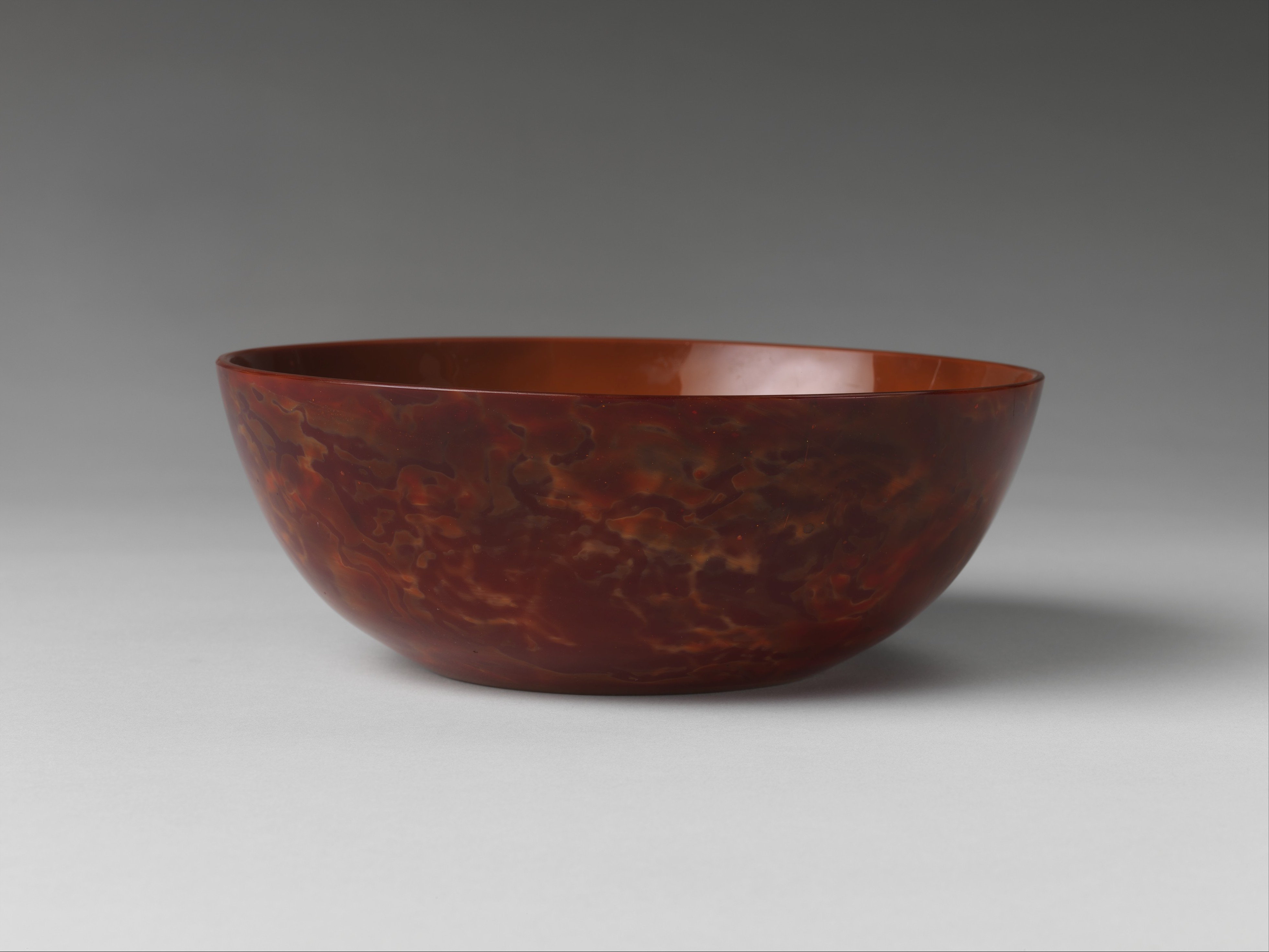 chinese bowl imitating realgar gemstone