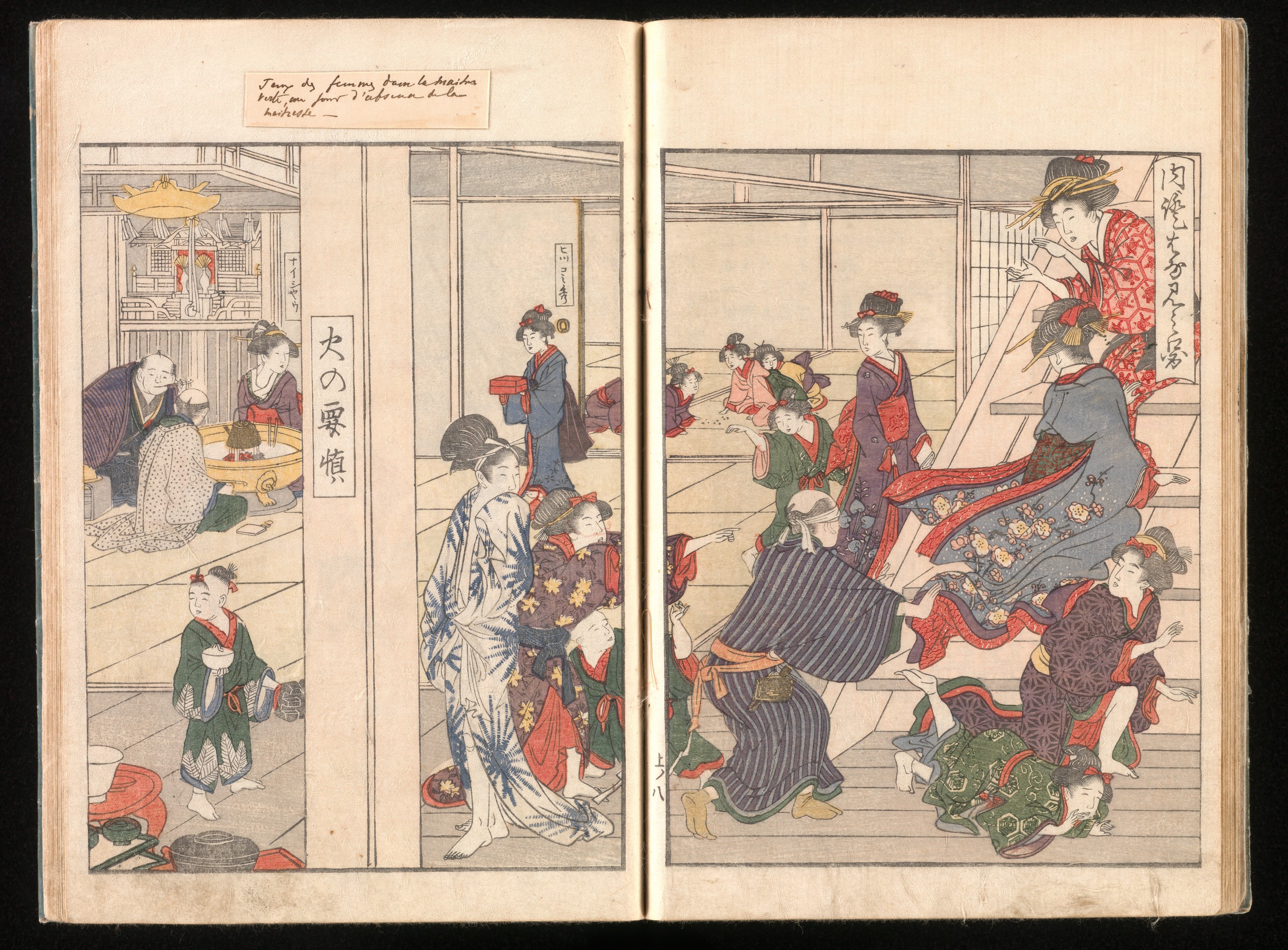 Kitagawa Utamaro 喜多川歌麿 | Yoshiwara Picture Book of New Year's