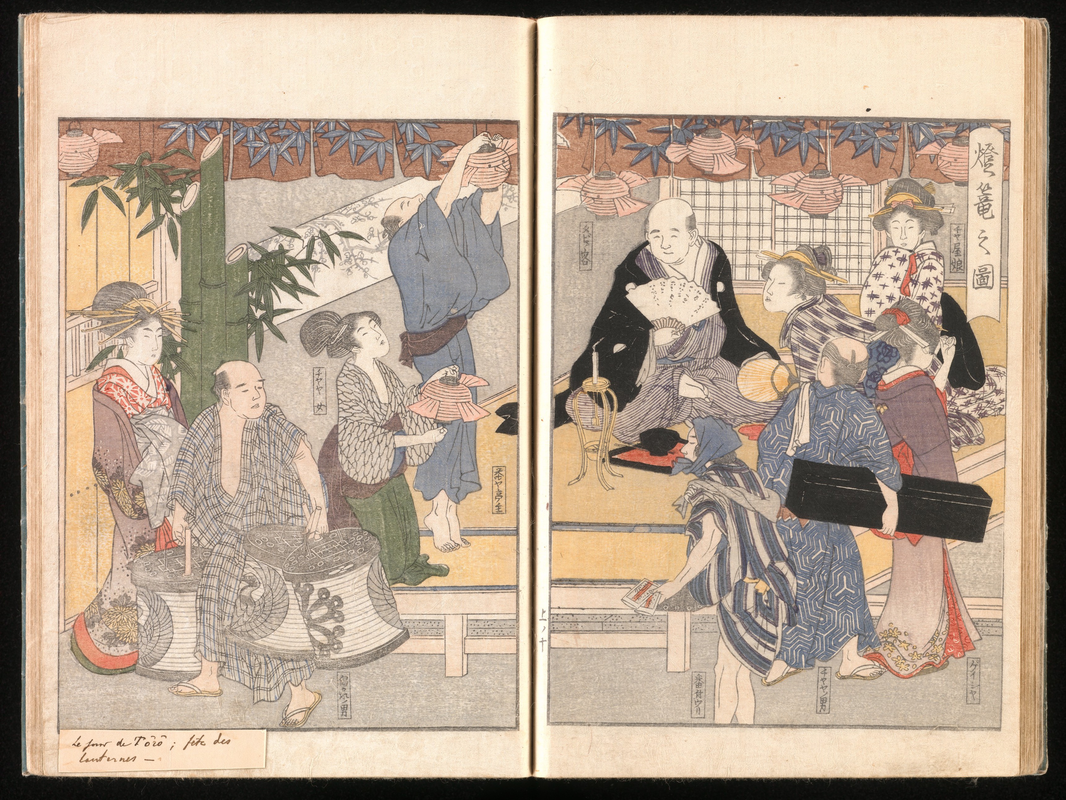 Kitagawa Utamaro 喜多川歌麿 | Yoshiwara Picture Book of New Year's 