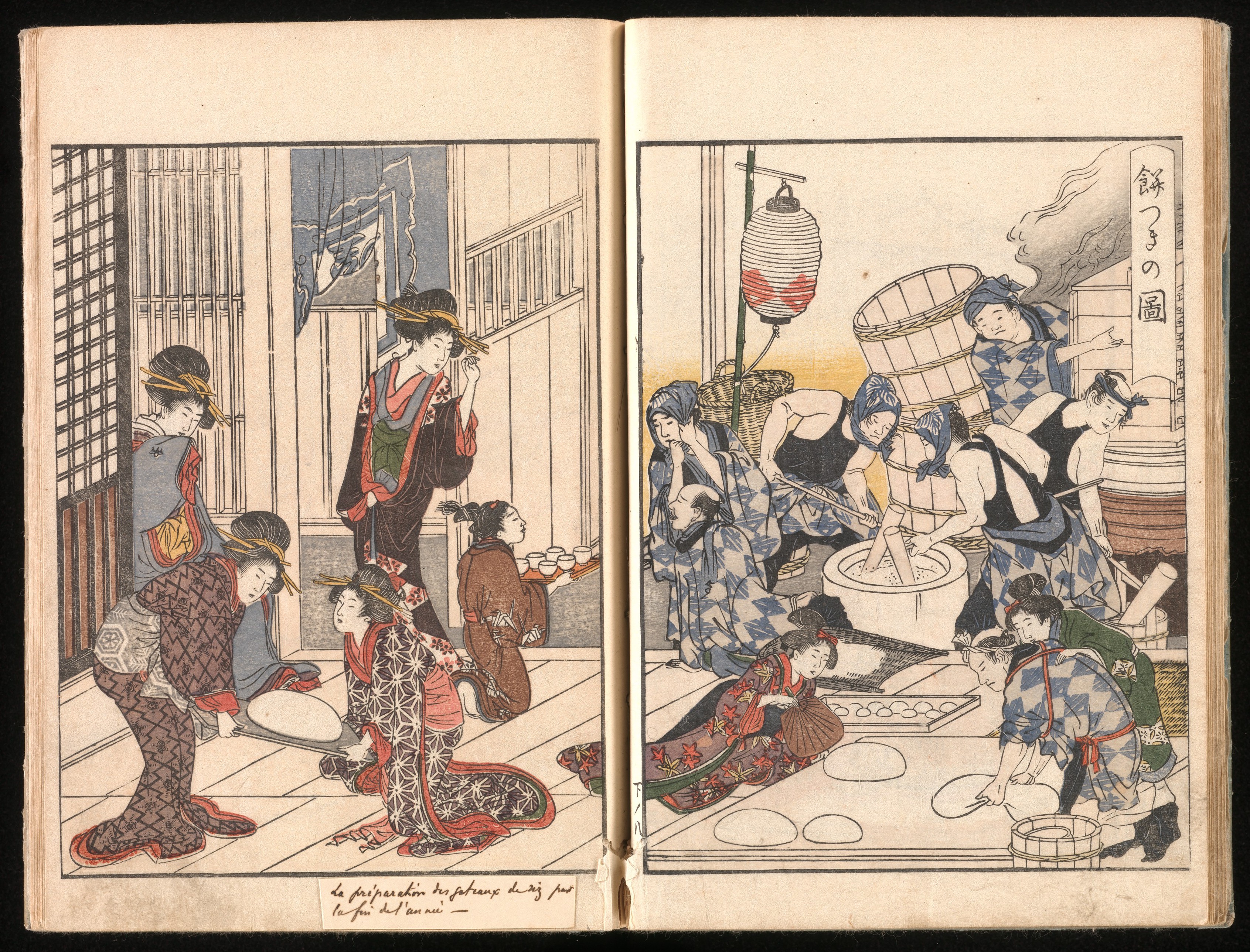 Kitagawa Utamaro 喜多川歌麿 | Yoshiwara Picture Book of New Year's 