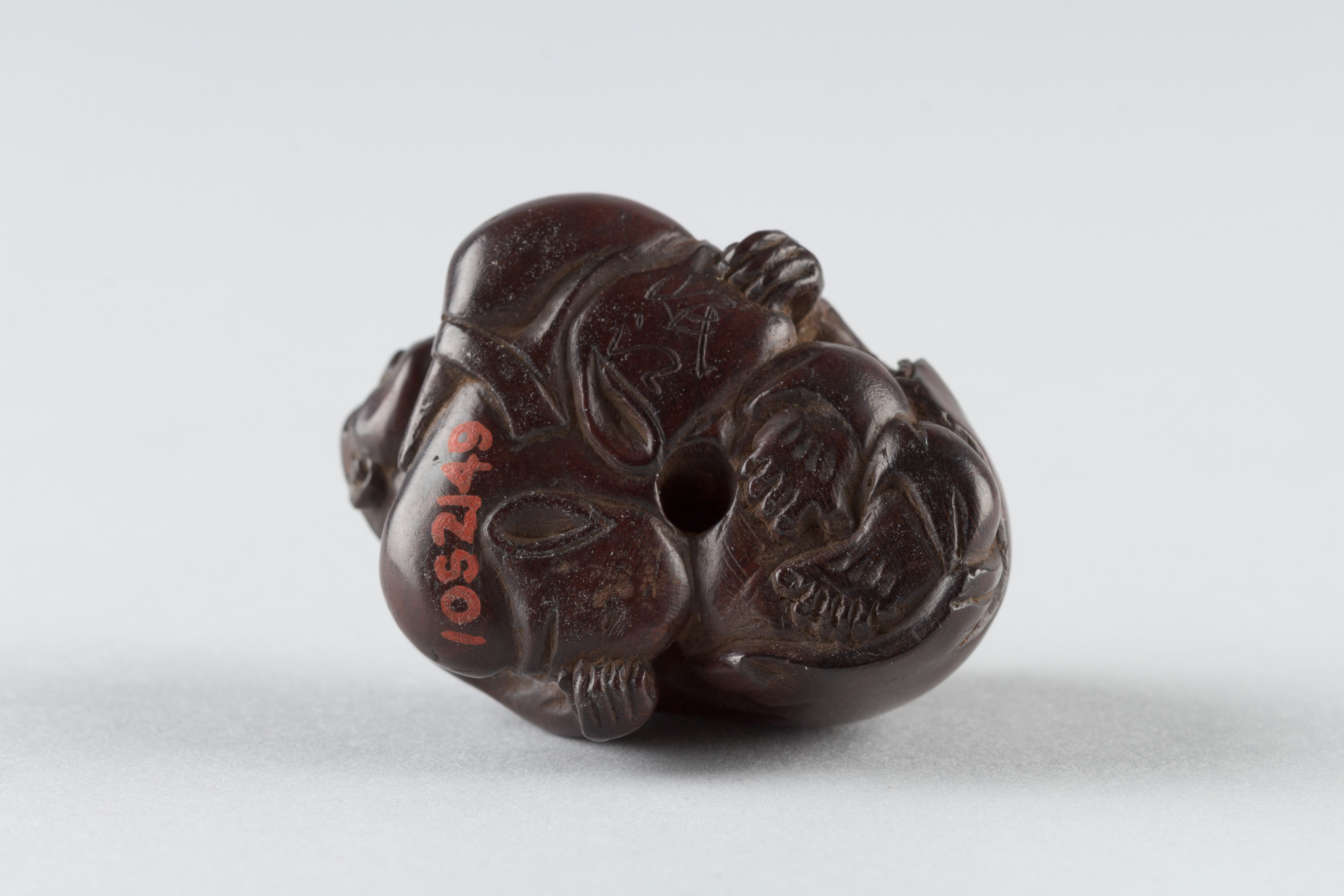 Netsuke Of Two Figures Japan Edo 1615 1868 Or Meiji Period 1868 1912 The Metropolitan