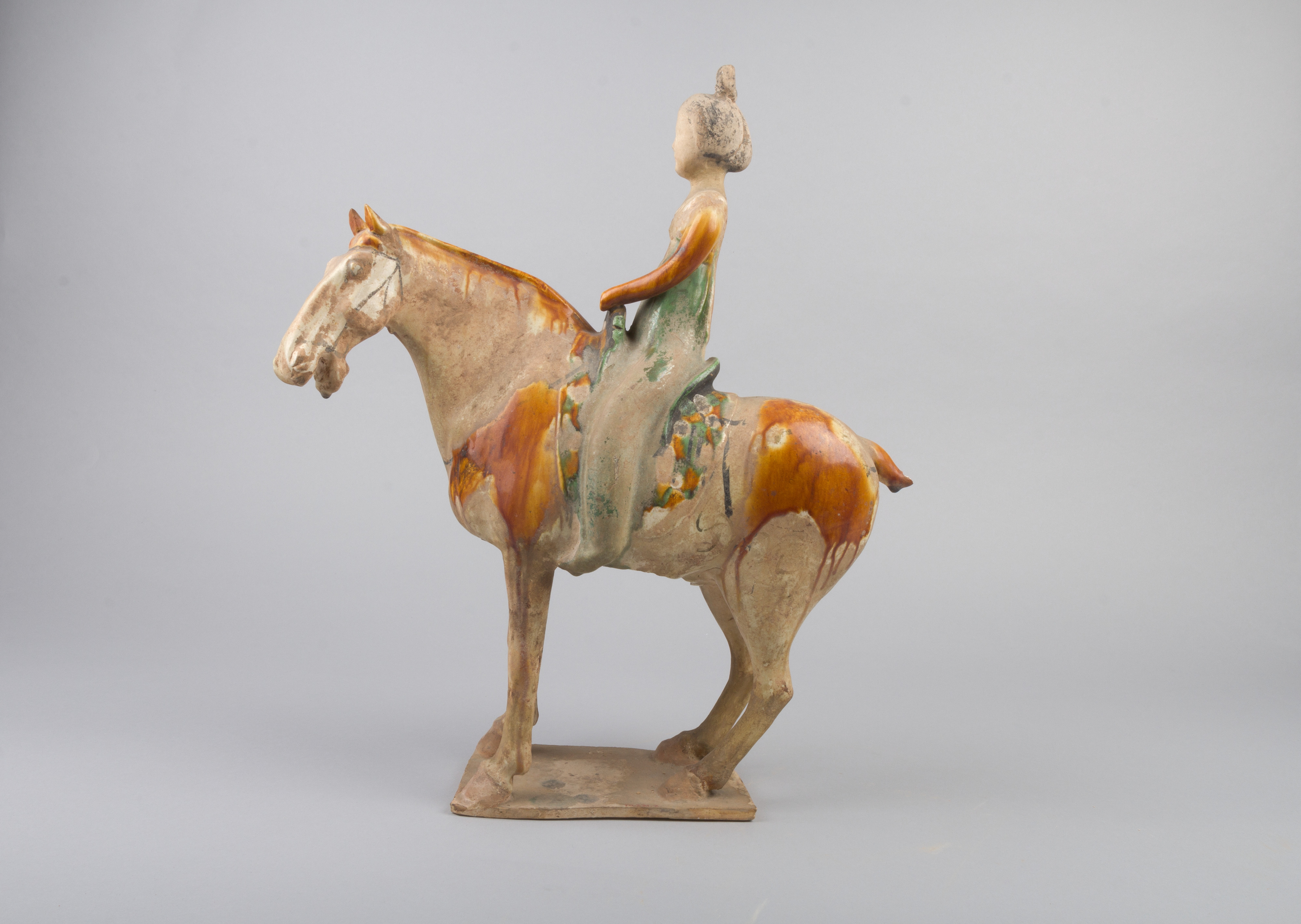 Horse and female rider | China | Tang dynasty (618–907) | The ...