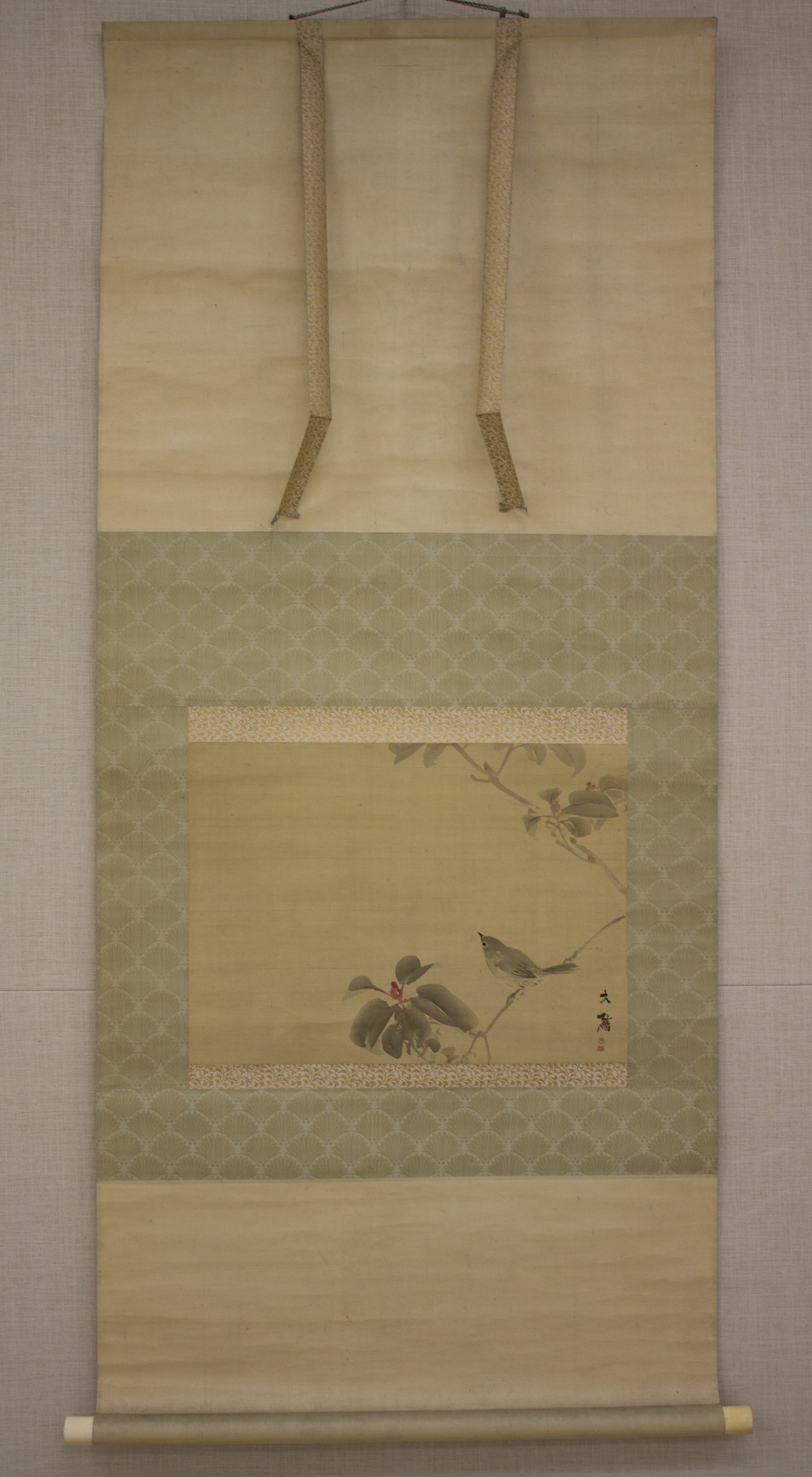 Attributed to Shiokawa Bunrin | Bird on a Branch | Japan | Edo period ...